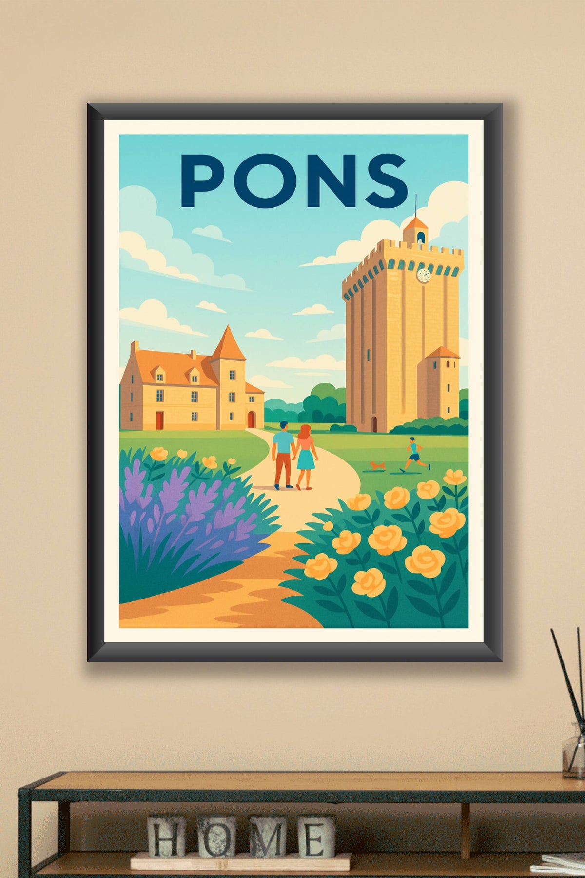 Affiche de Pons - Balade au cœur du patrimoine