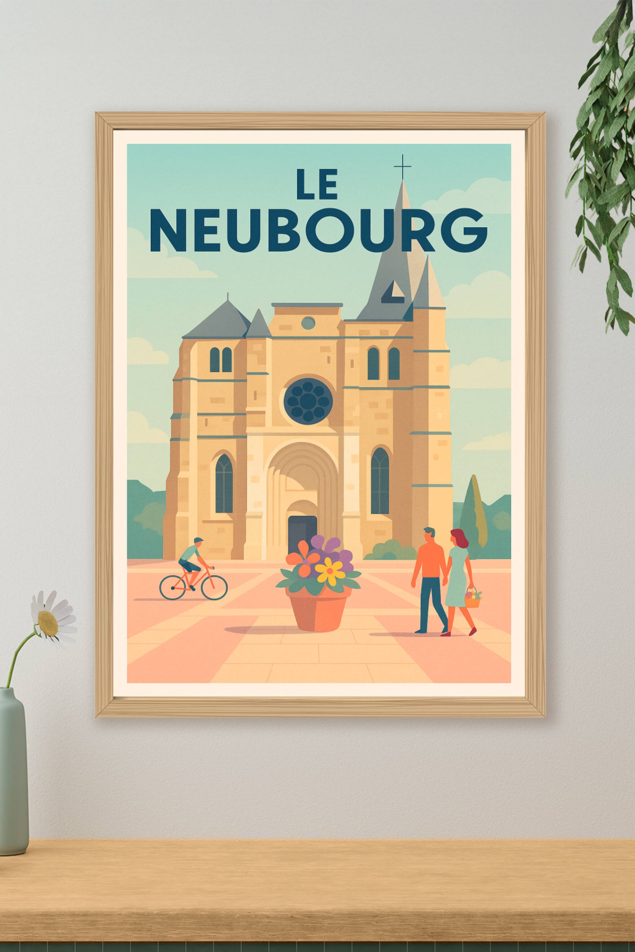 Affiche de Le Neubourg - Charme et douceur en Normandie