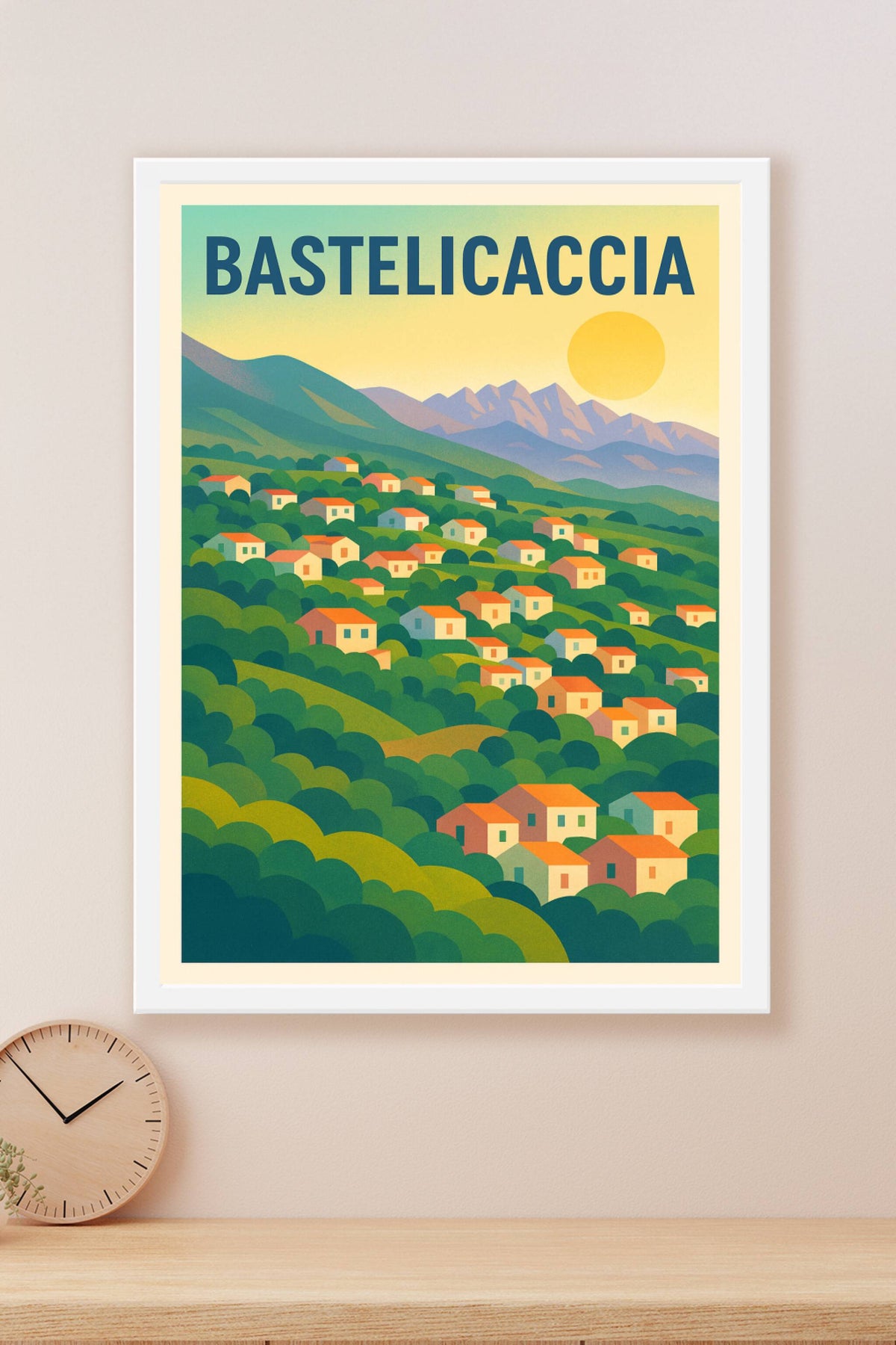 Affiche de Bastelicaccia - Charme et Sérénité en Corse