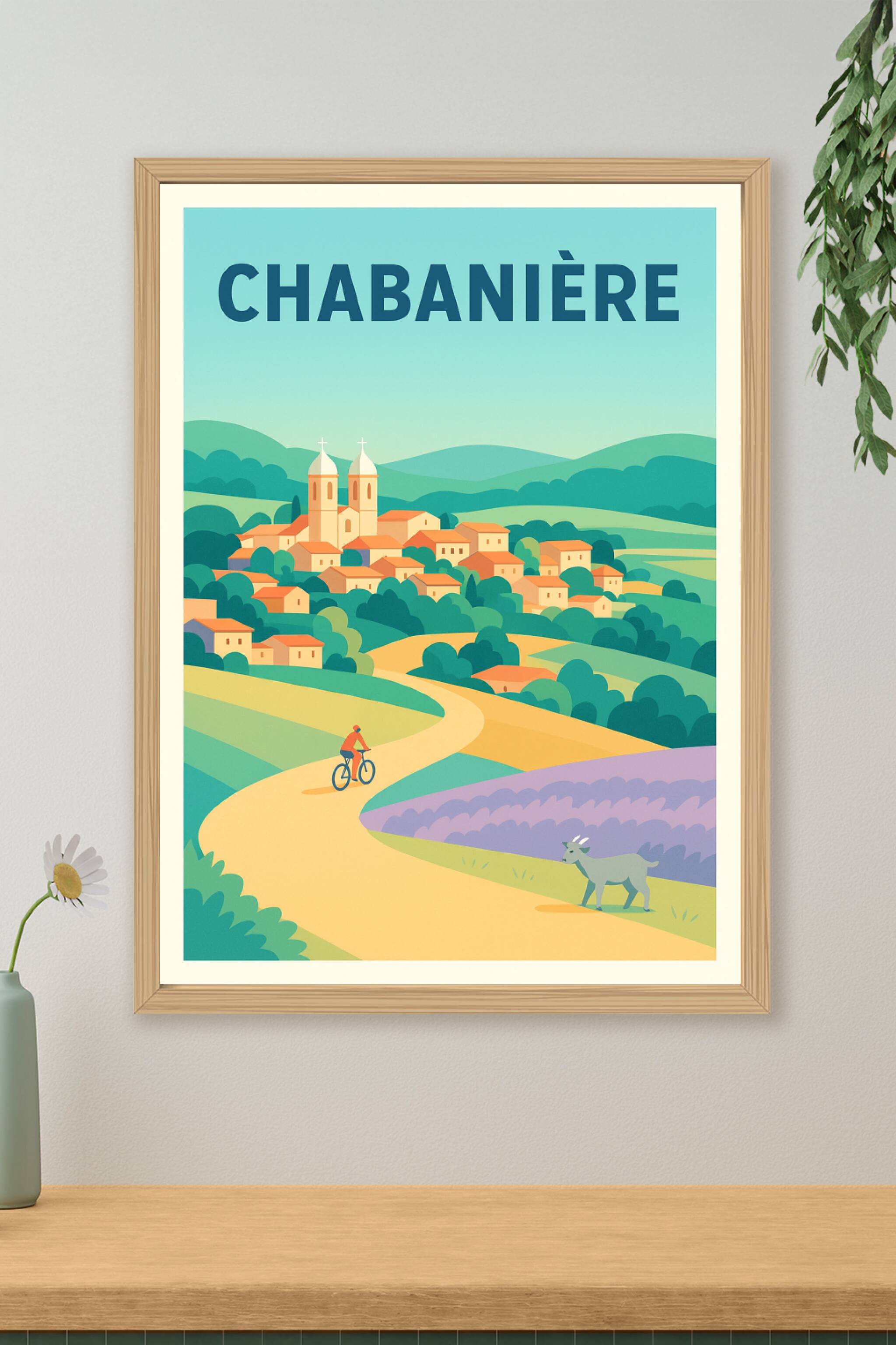 Affiche de Chabanière - Évasion bucolique au cœur de la nature