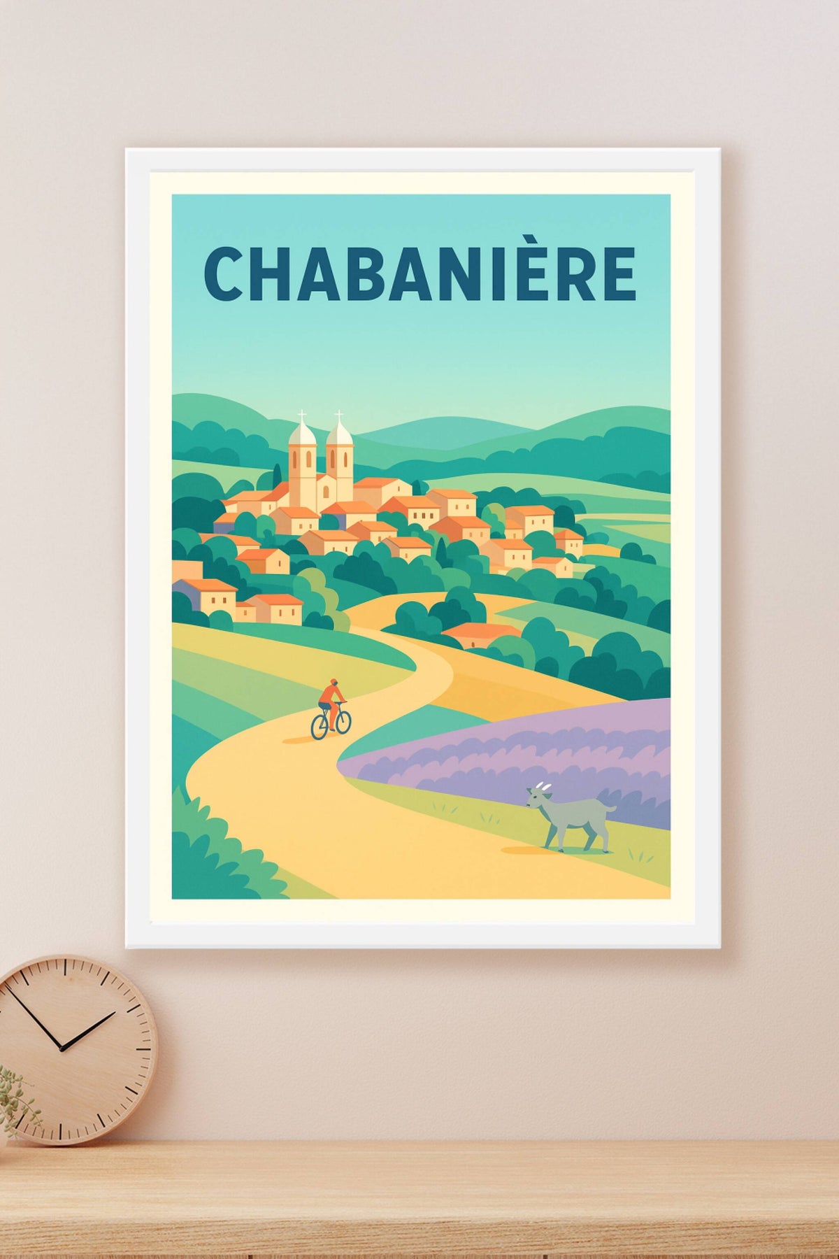Affiche de Chabanière - Évasion bucolique au cœur de la nature