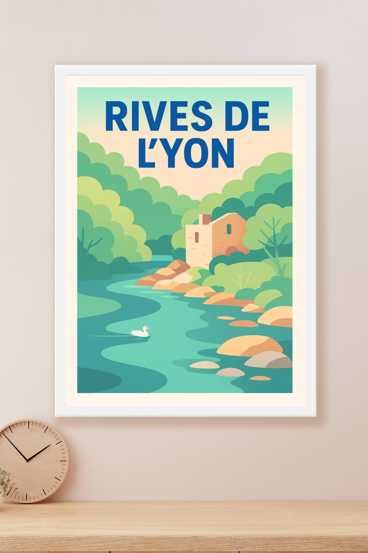 Affiche de Rives de l'Yon - Sérénité au bord de l'eau