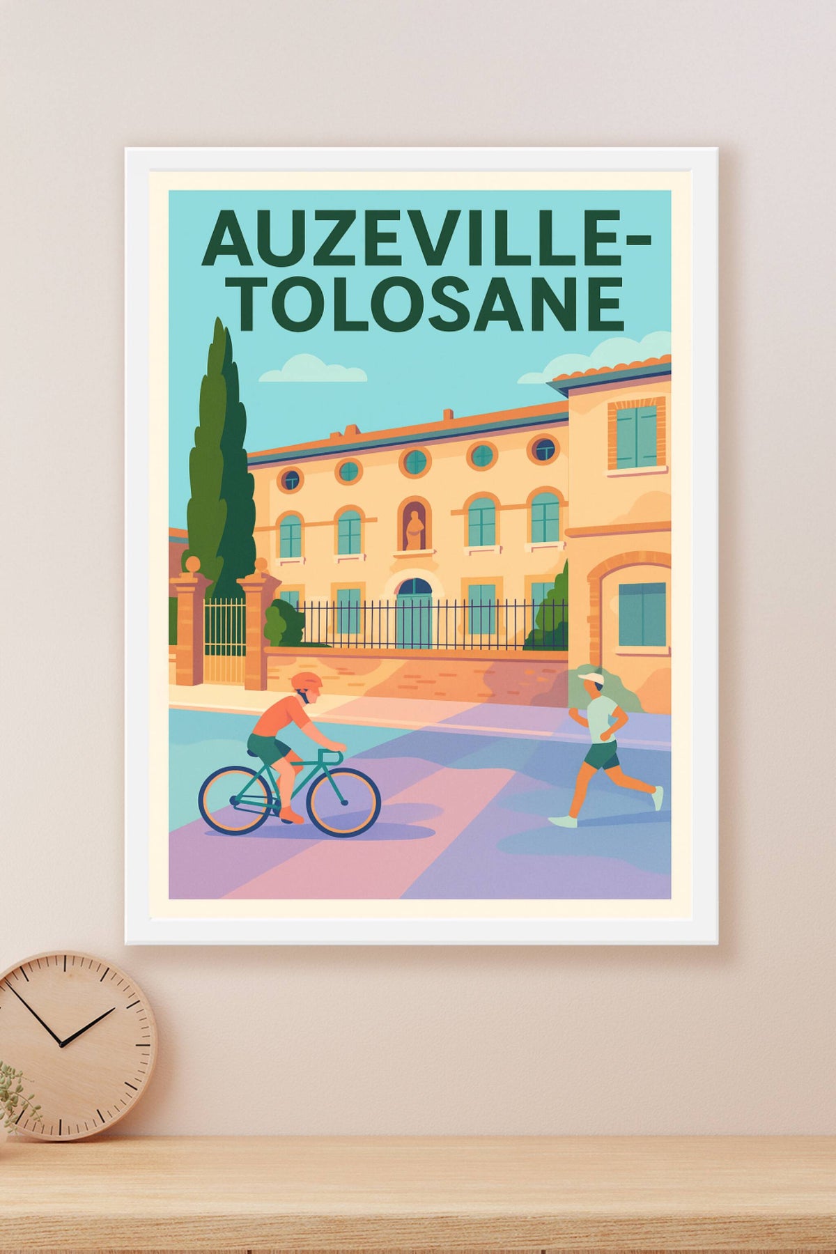 Affiche de Auzeville-Tolosane - Ambiance sportive et douceur de vivre