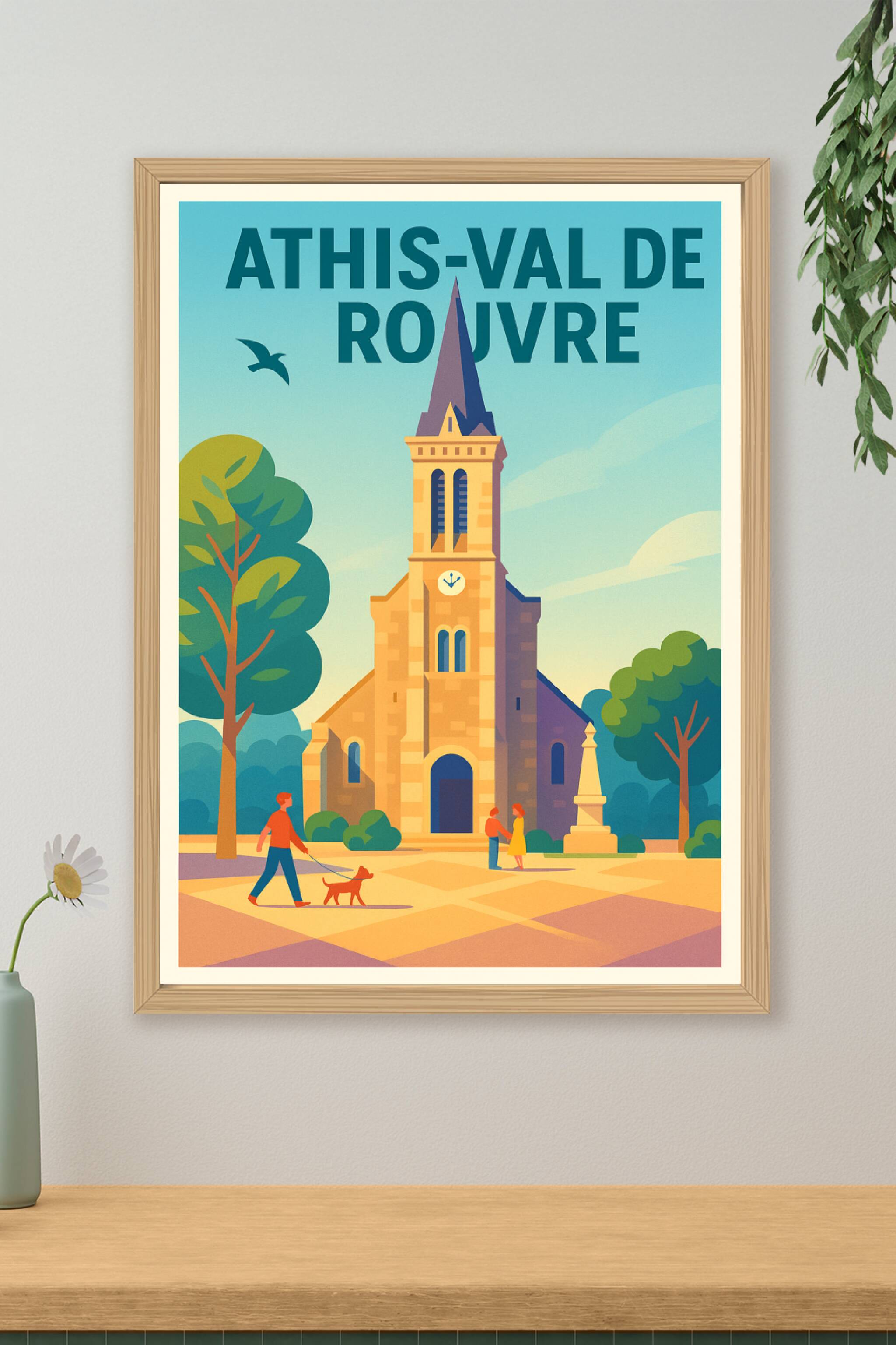 Affiche de Athis-Val de Rouvre - Charme et sérénité normande
