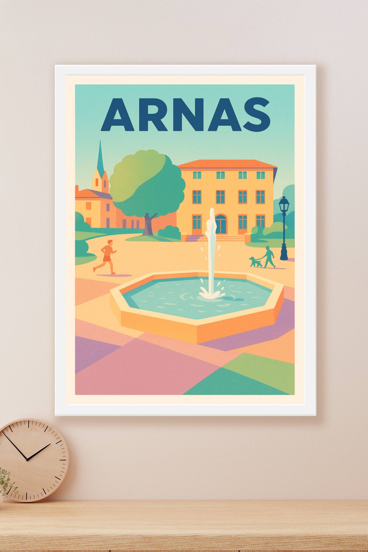 Affiche de Arnas - Charme et sérénité au cœur de la ville