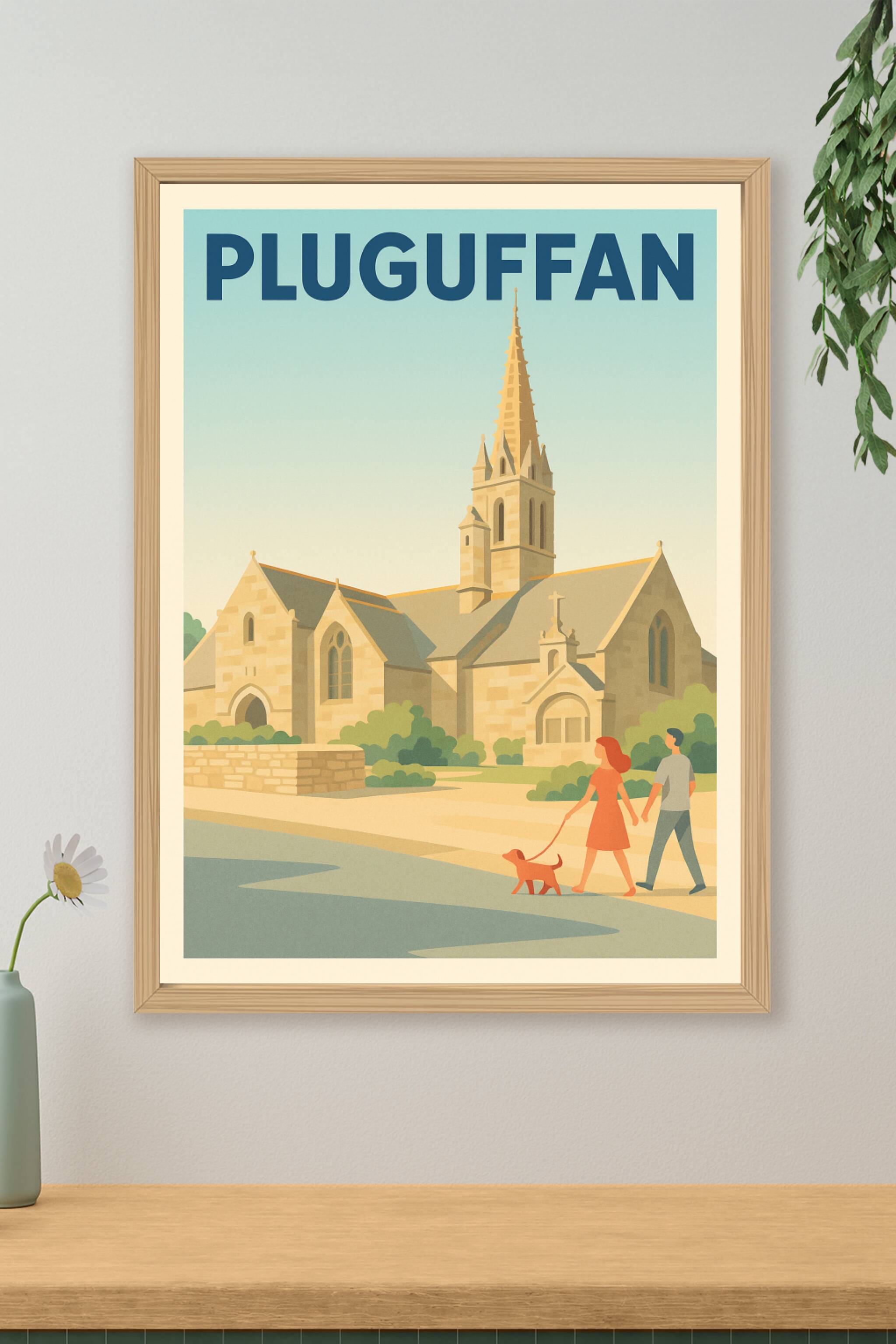 Affiche de Pluguffan - Sérénité et charme breton