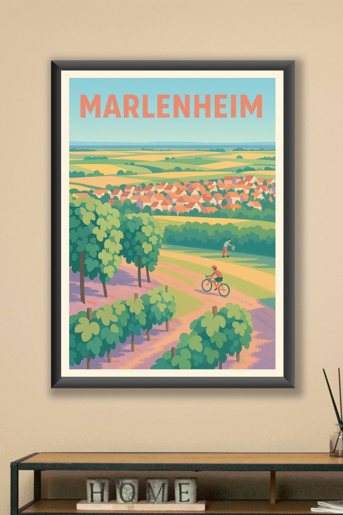 Affiche de Marlenheim - Escapade bucolique au cœur des vignobles