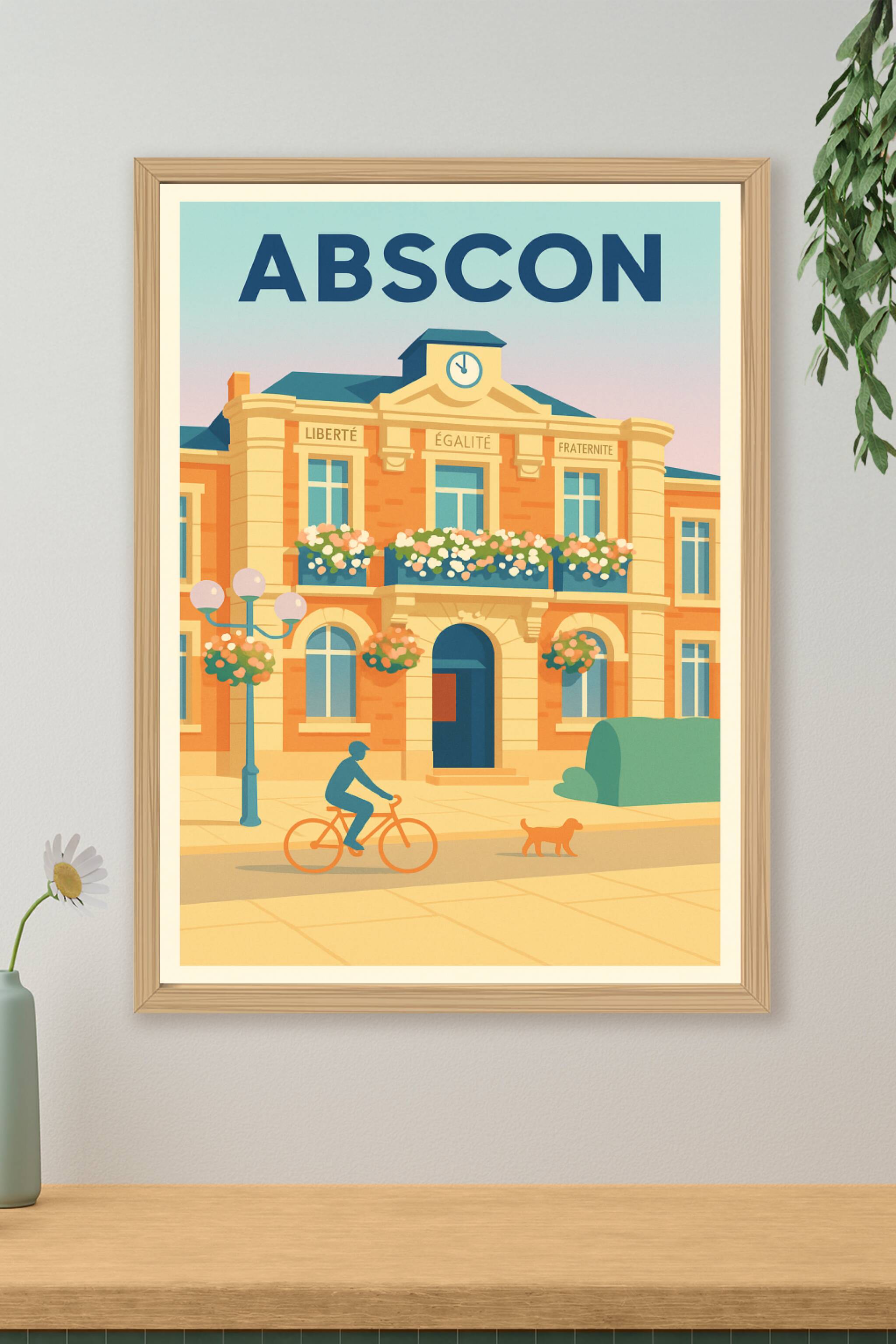 Affiche de Abscon - Charme et sérénité au cœur de la ville