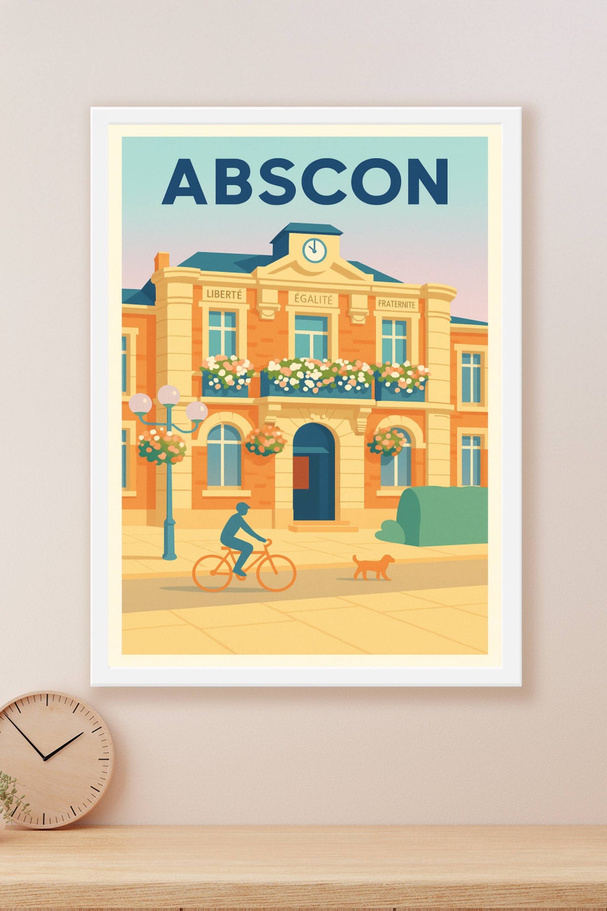 Affiche de Abscon - Charme et sérénité au cœur de la ville