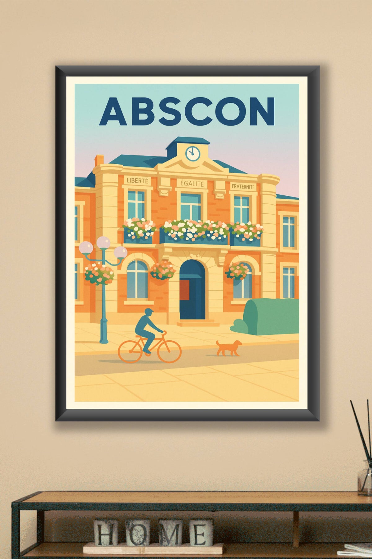Affiche de Abscon - Charme et sérénité au cœur de la ville