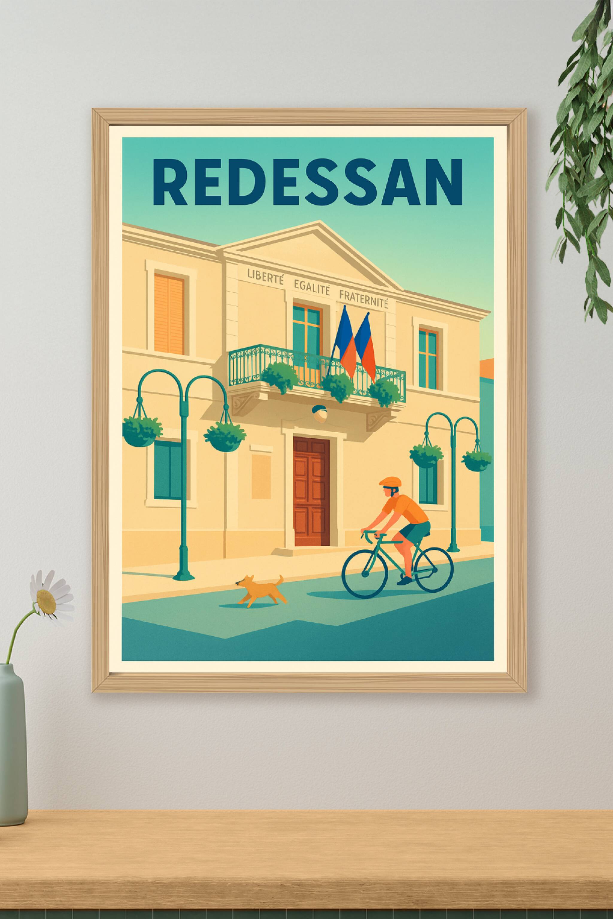 Affiche de Redessan - L'élégance tranquille au cœur du village