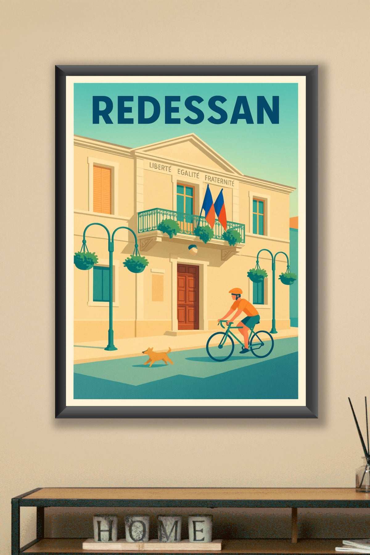 Affiche de Redessan - L'élégance tranquille au cœur du village