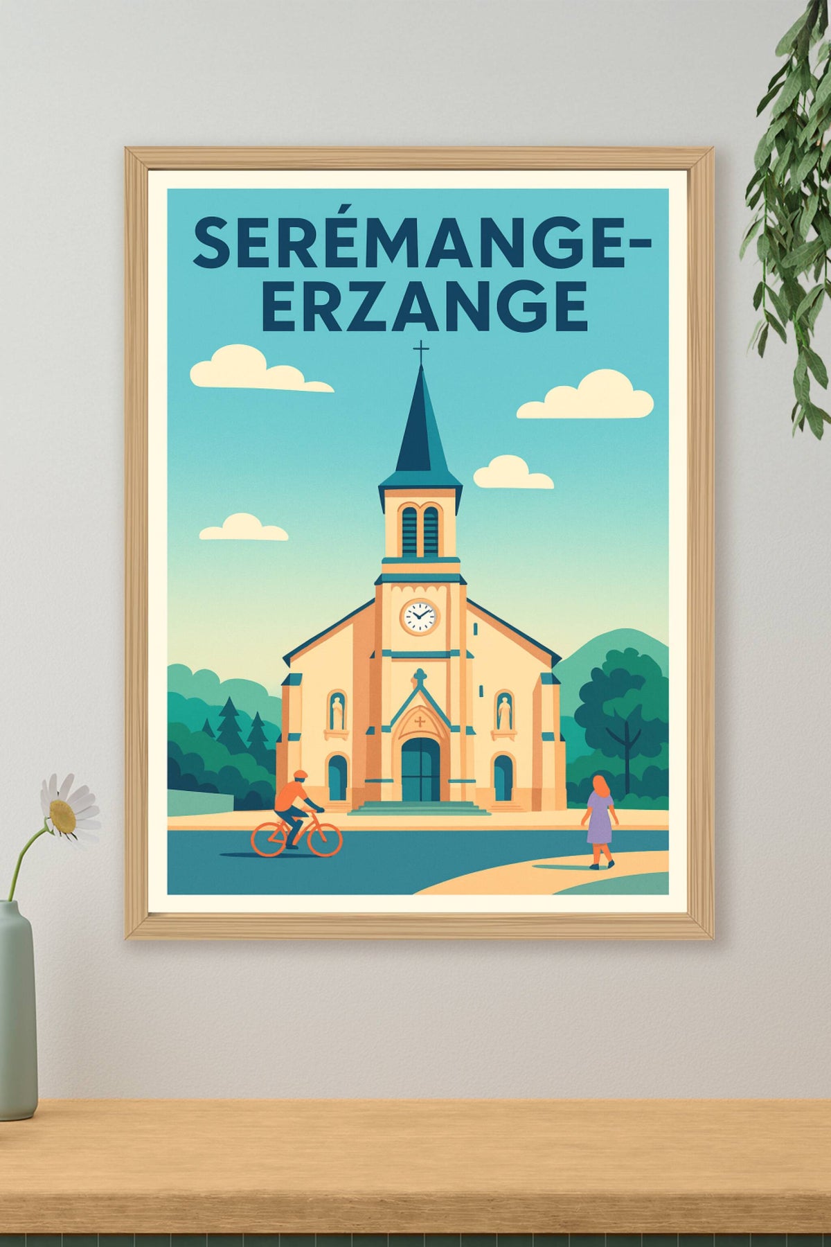 Affiche de Serémange-Erzange - Charme et sérénité au cœur de la Lorraine