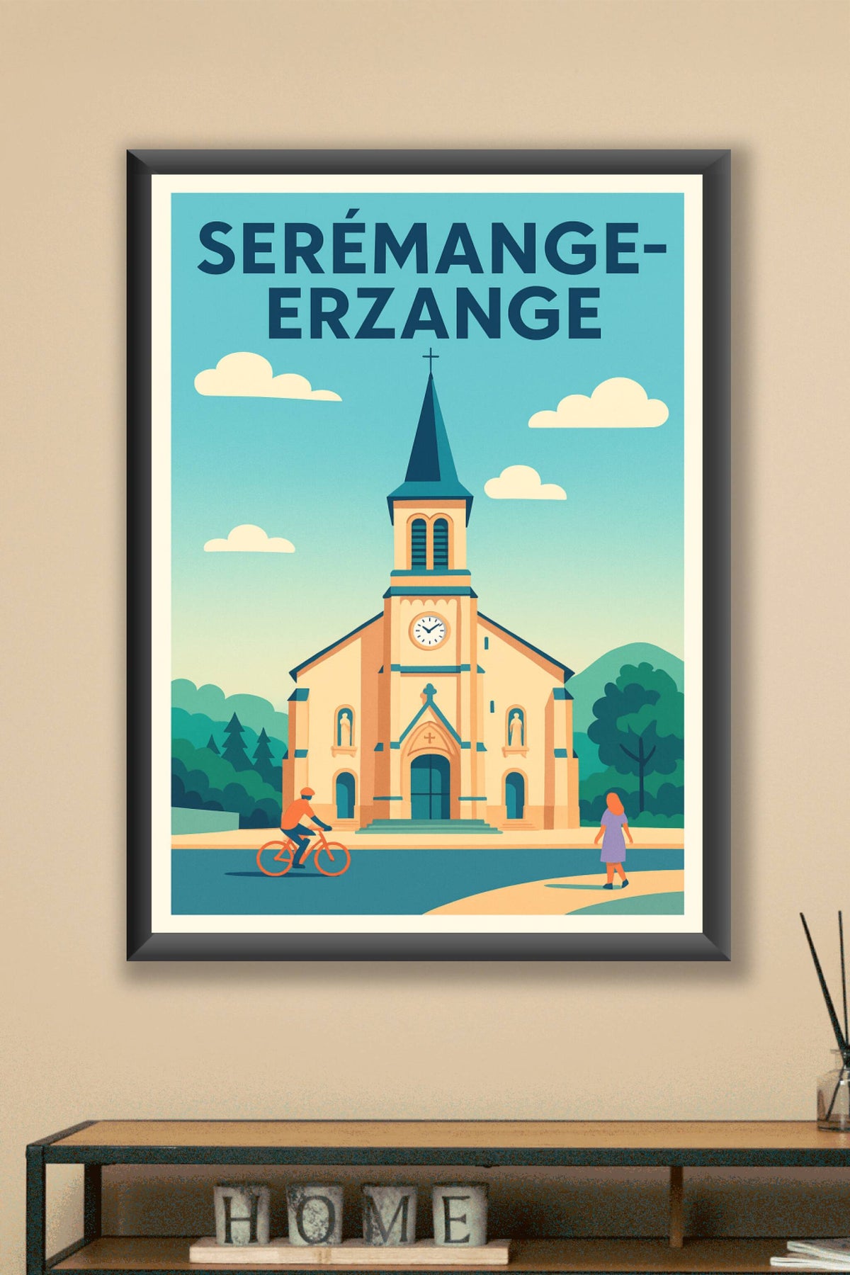Affiche de Serémange-Erzange - Charme et sérénité au cœur de la Lorraine