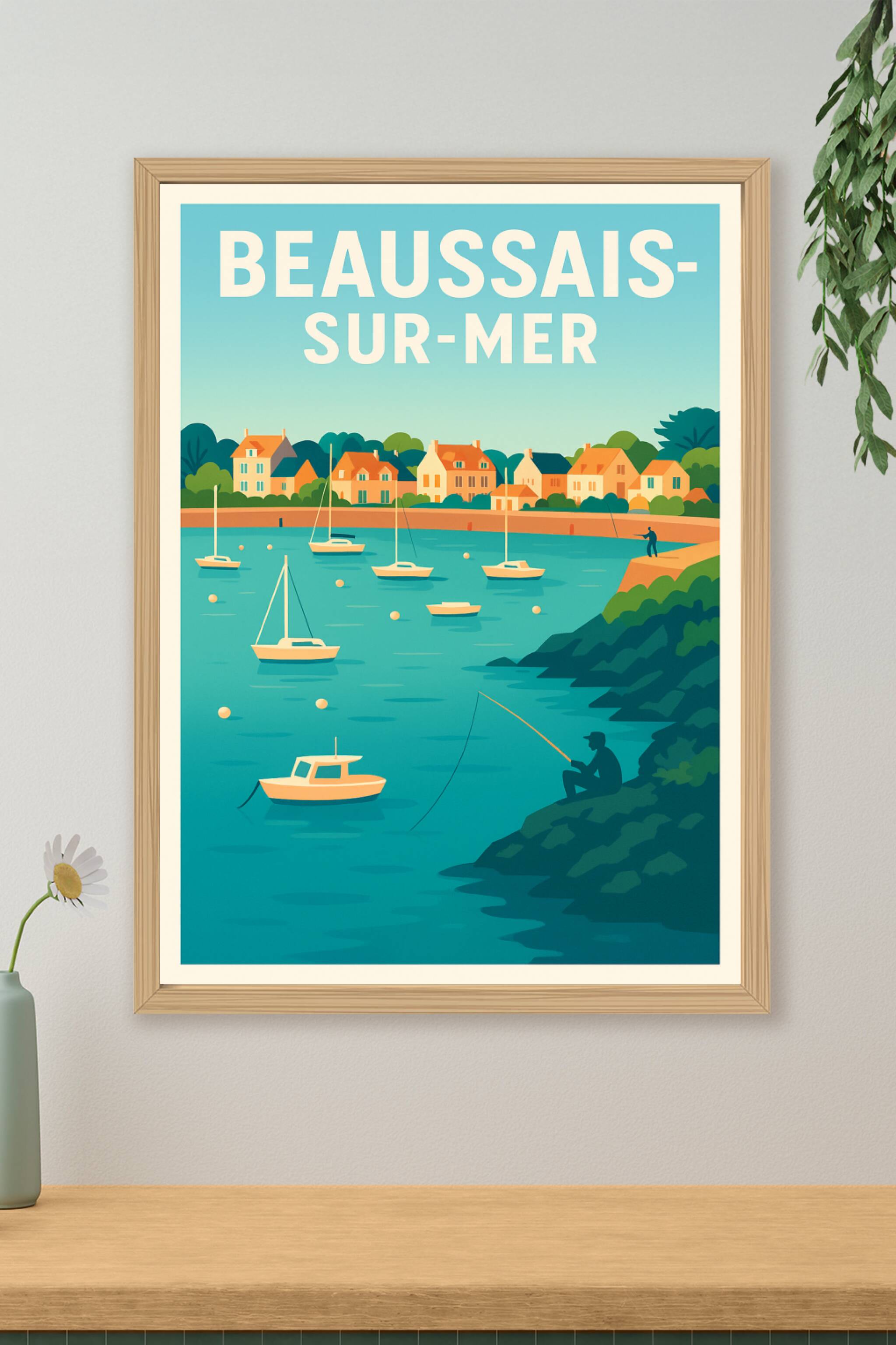 Affiche de Beaussais-sur-Mer - Sérénité au bord de l'eau