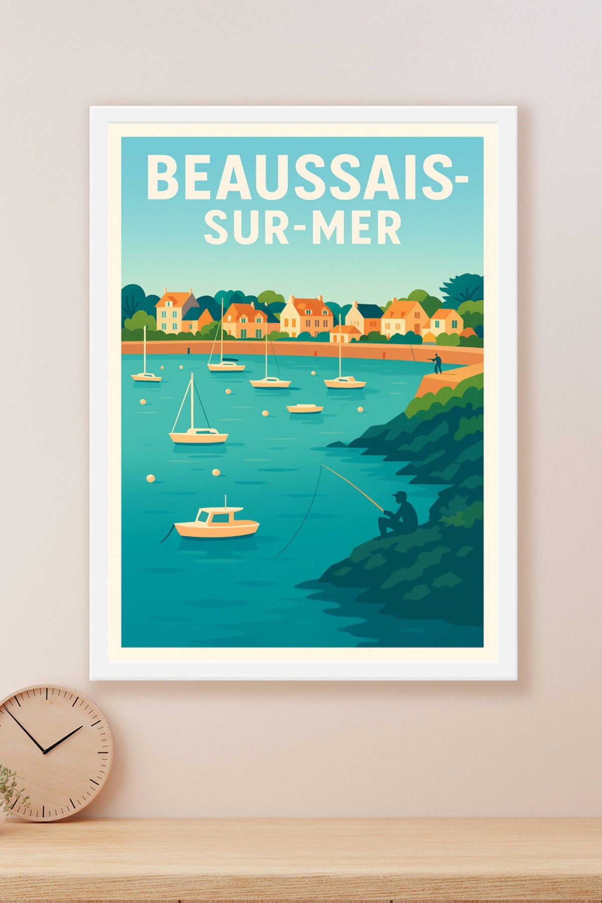 Affiche de Beaussais-sur-Mer - Sérénité au bord de l'eau