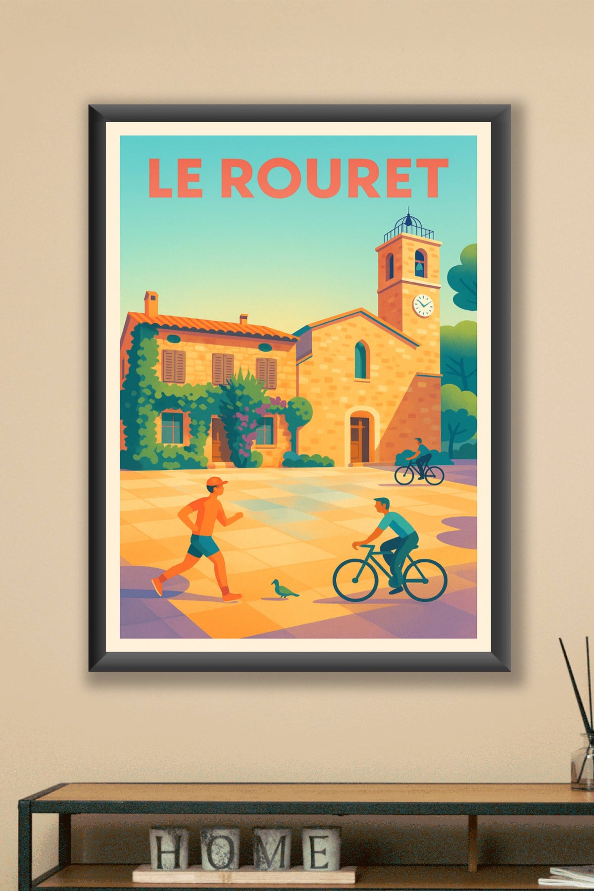 Affiche de Le Rouret - L'élégance provençale au quotidien