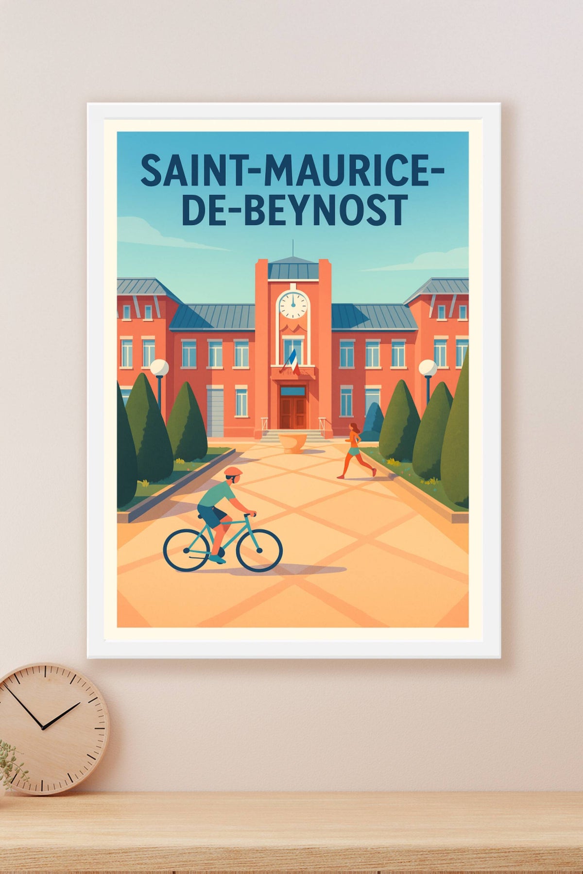 Affiche de Saint-Maurice-de-Beynost - Ambiance sportive et élégante