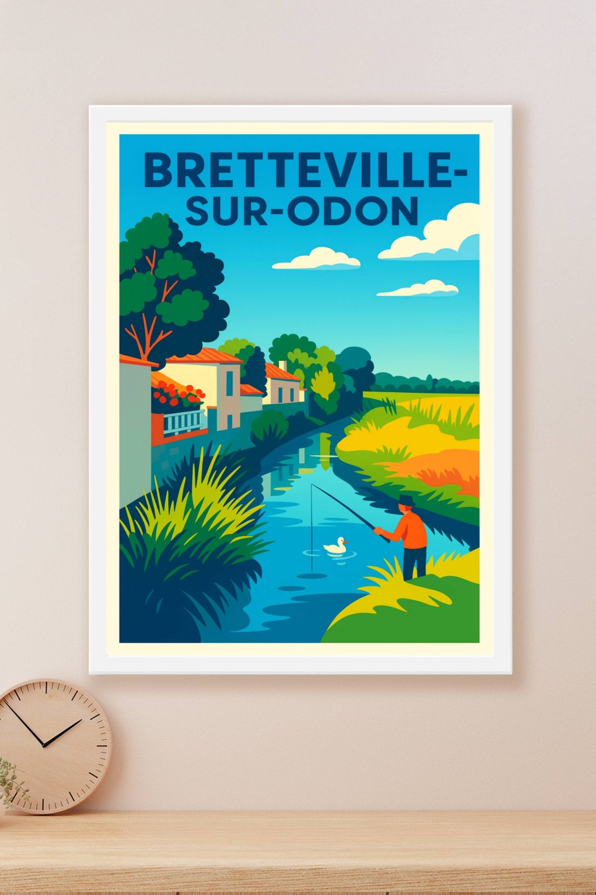 Affiche de Bretteville-sur-Odon - Sérénité au fil de l'eau
