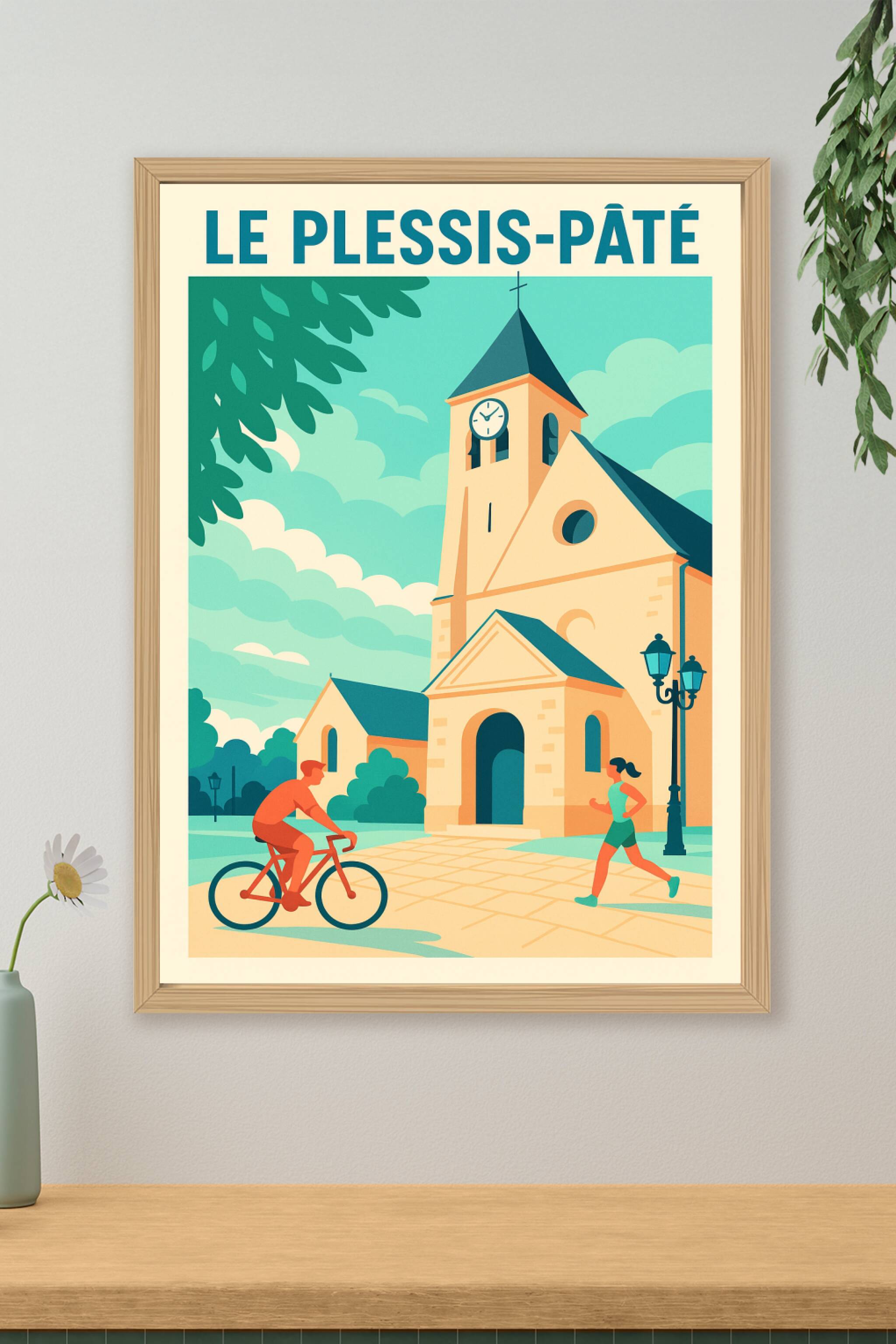 Affiche de Le Plessis-Pâté - Immersion au cœur d'un village animé