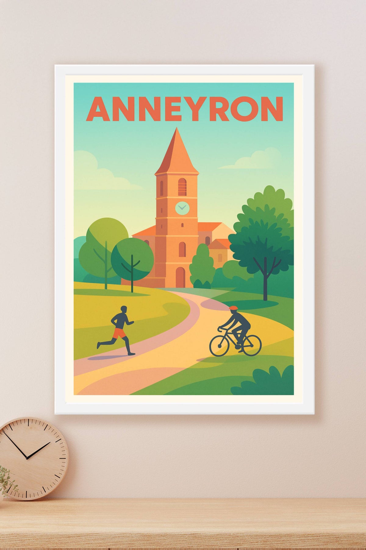 Affiche de Anneyron - Harmonie et nature au cœur de la ville