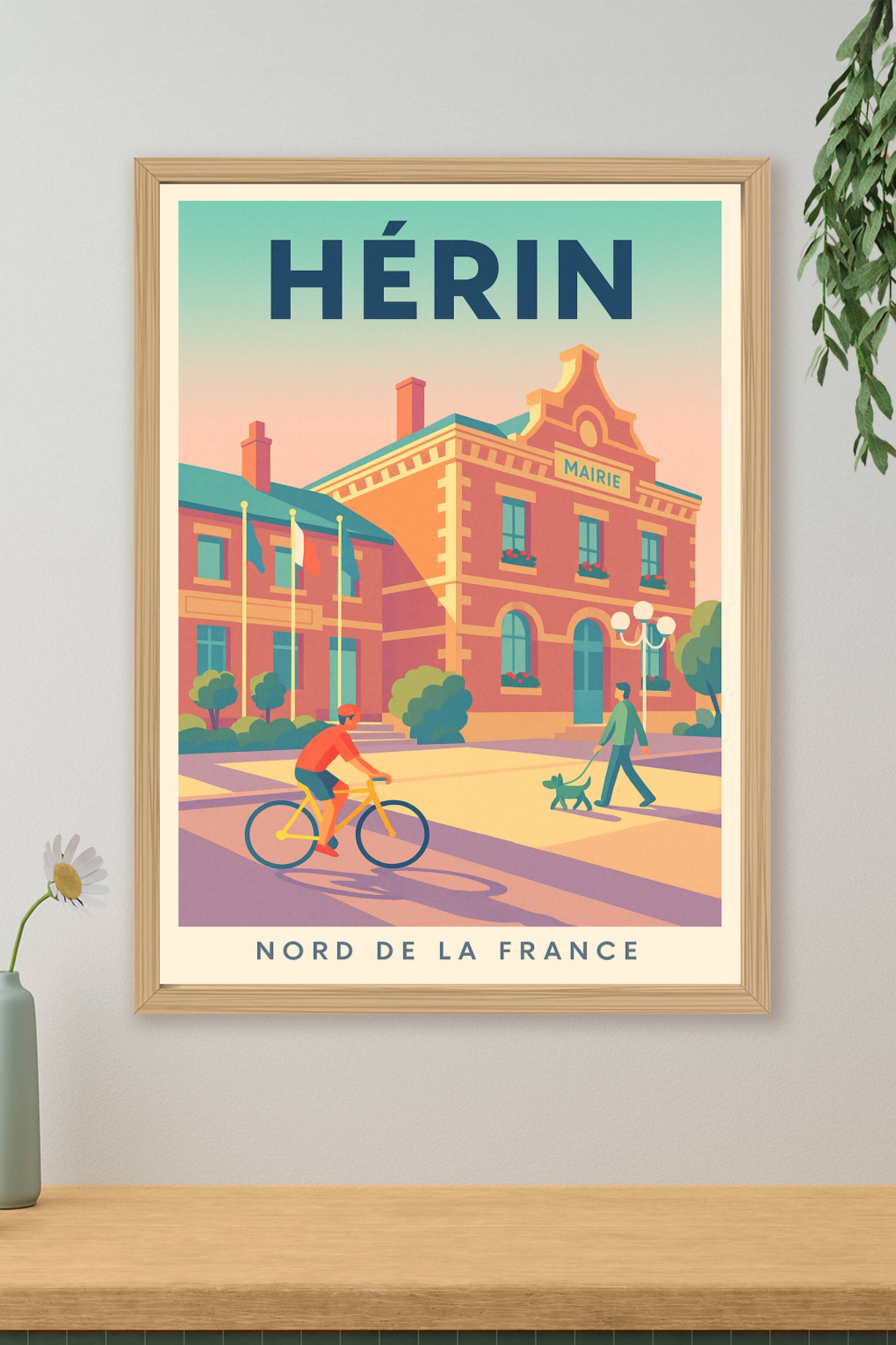 Affiche de Hérin - Charme et sérénité au cœur du Nord