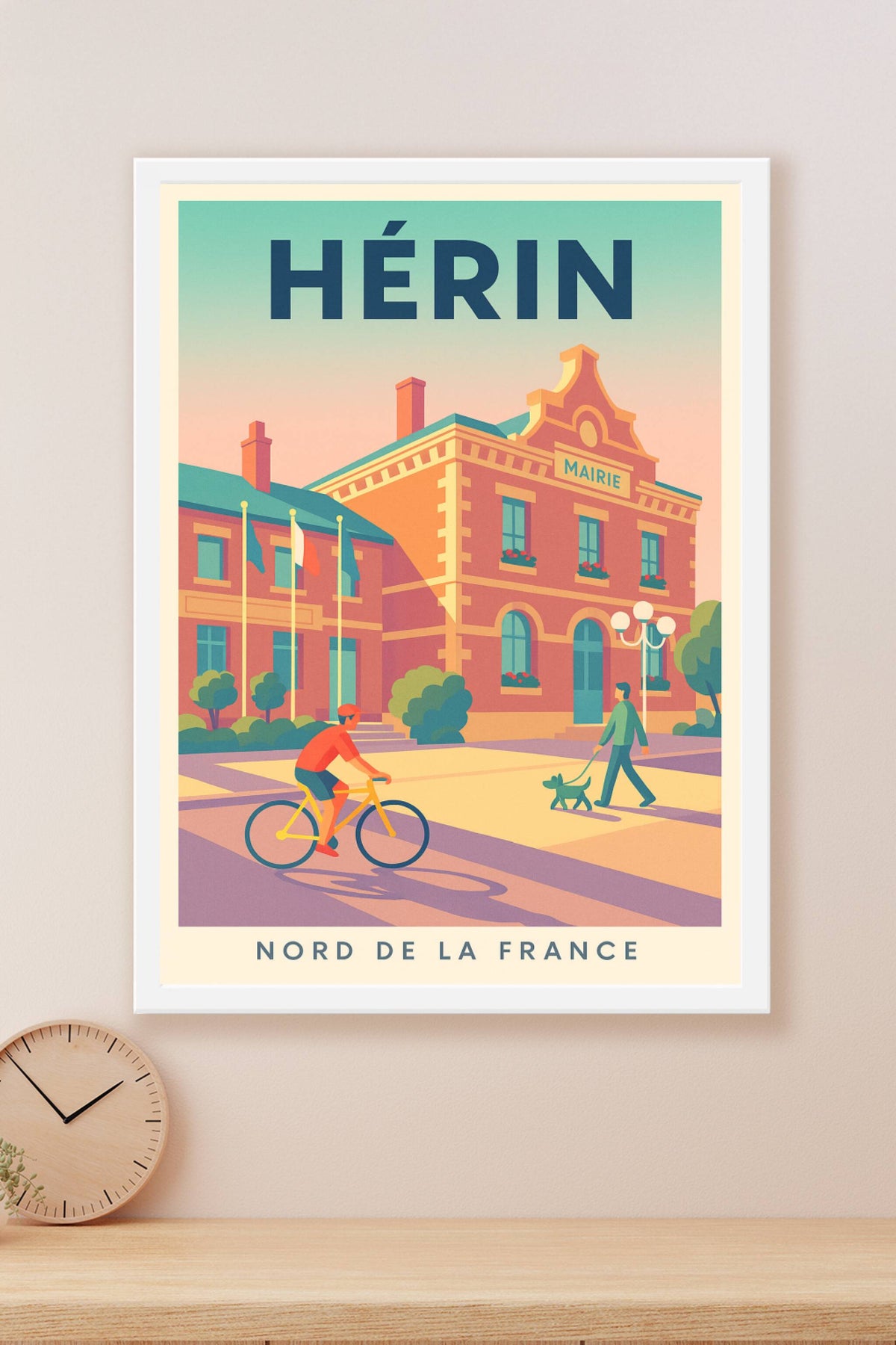 Affiche de Hérin - Charme et sérénité au cœur du Nord
