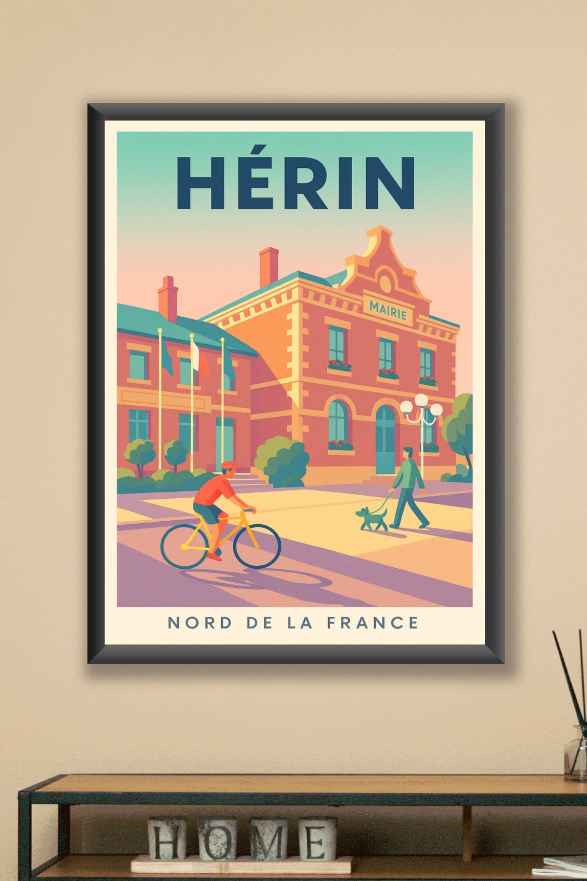 Affiche de Hérin - Charme et sérénité au cœur du Nord