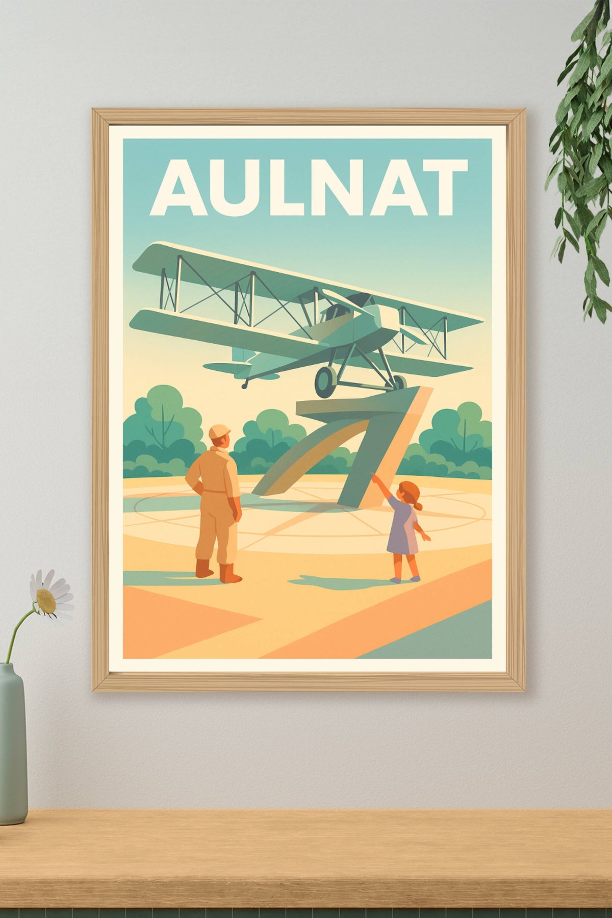Affiche de Aulnat - L'envolée historique