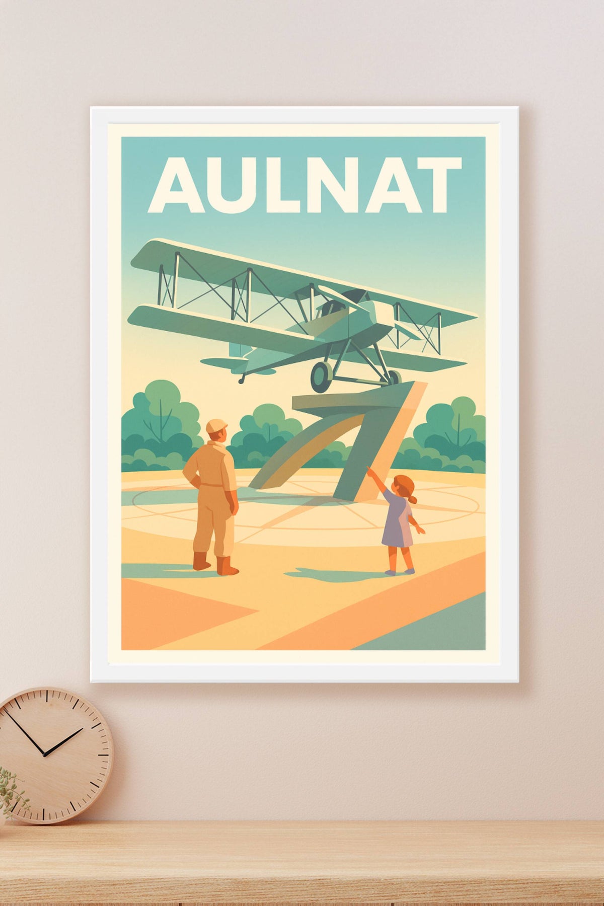 Affiche de Aulnat - L'envolée historique