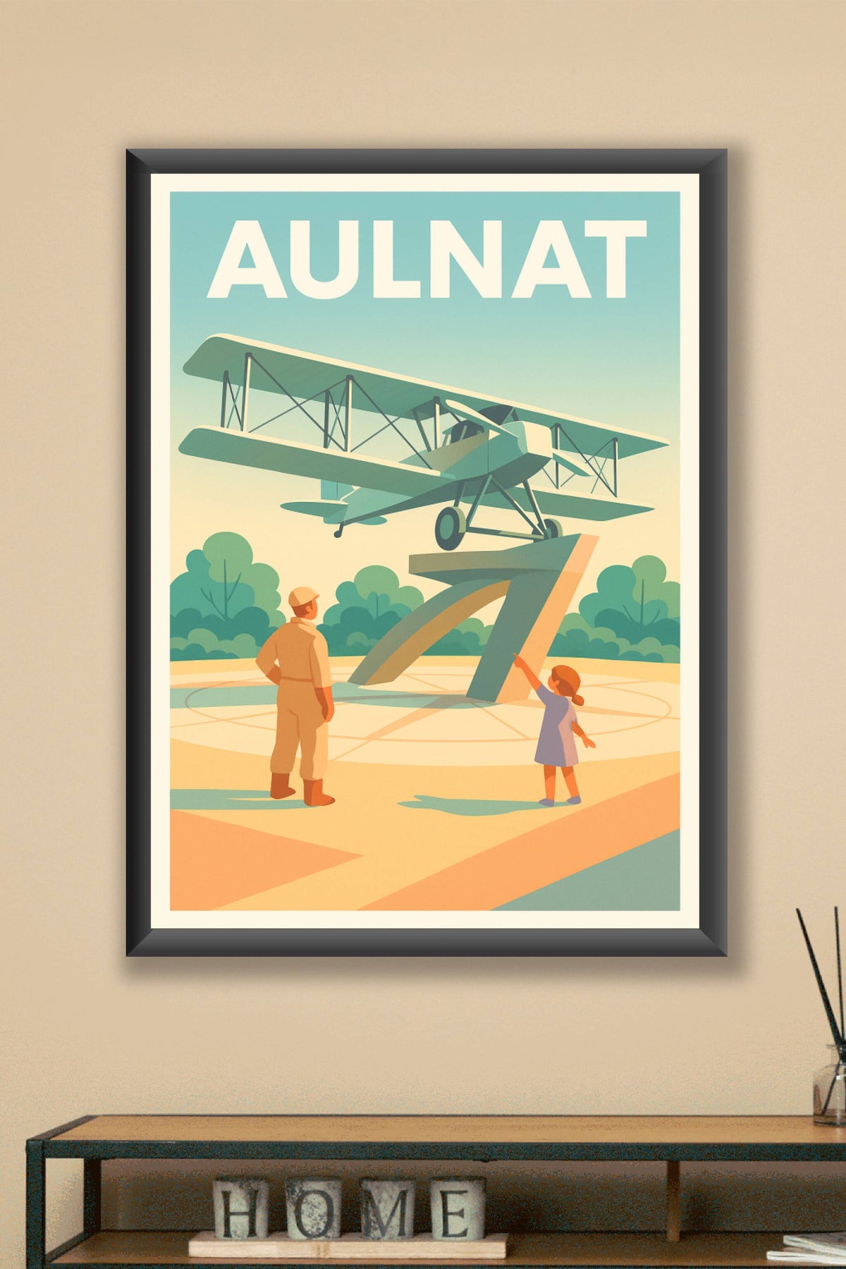 Affiche de Aulnat - L'envolée historique