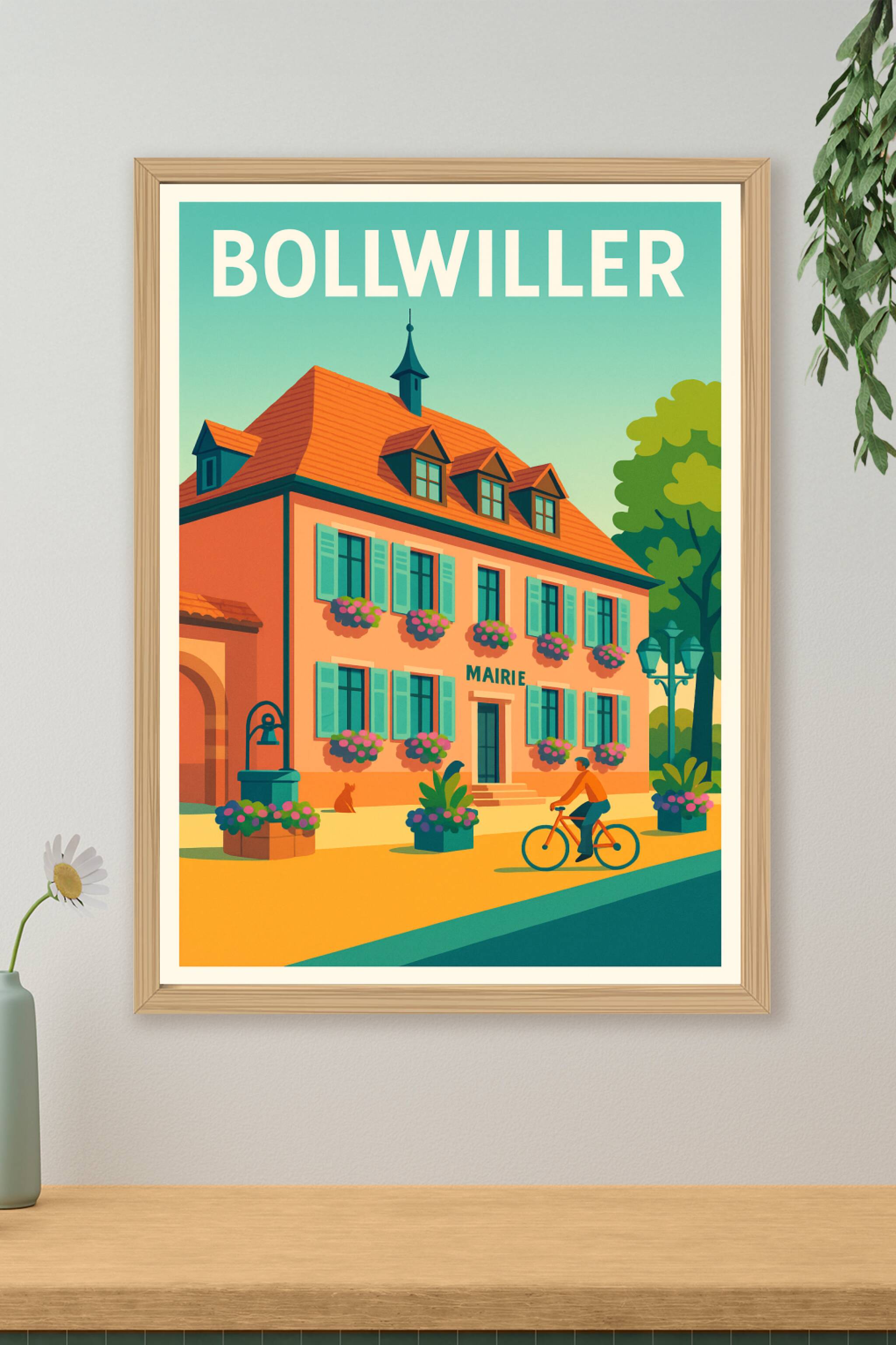 Affiche de Bollwiller - Charme et Sérénité à la Mairie