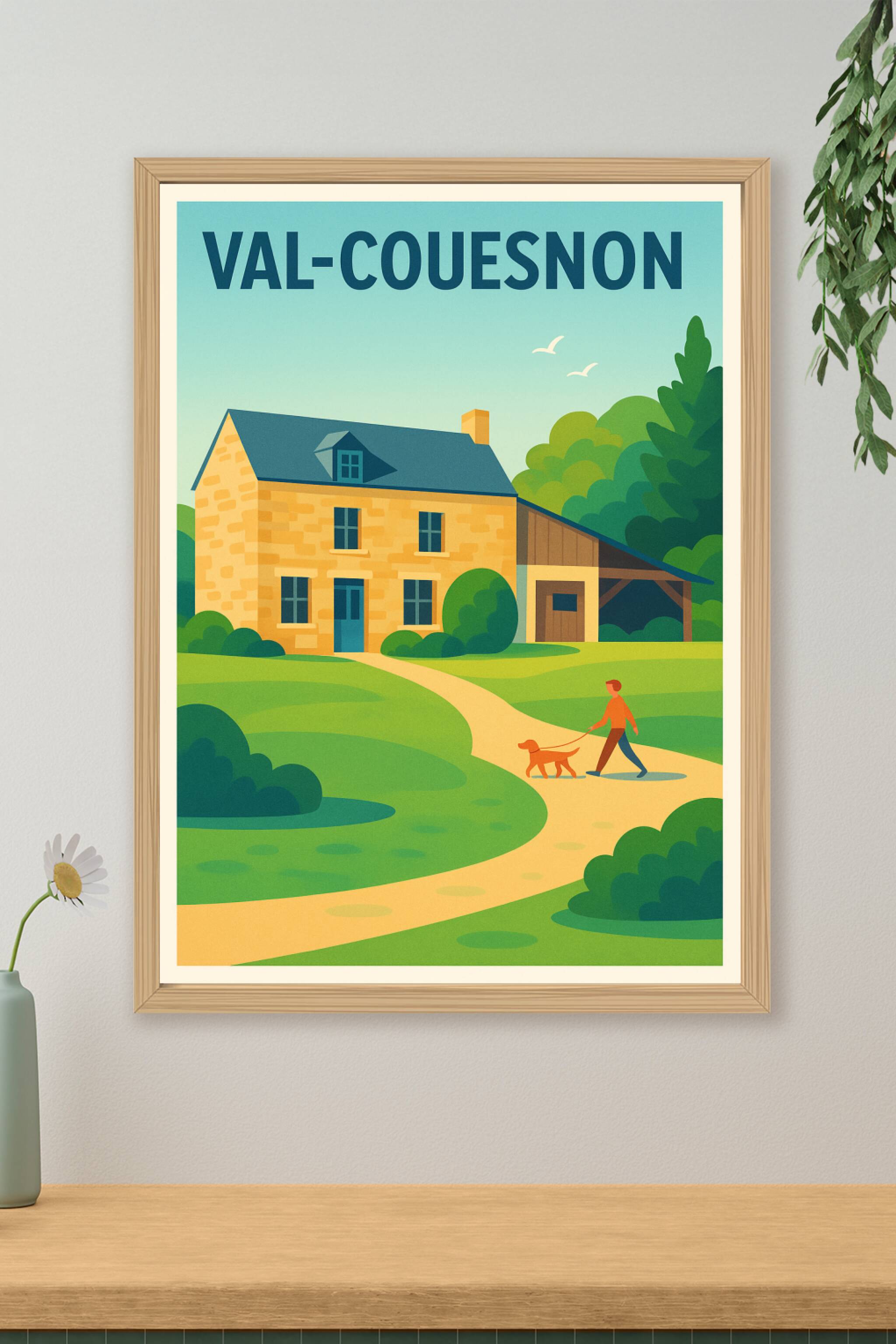 Affiche de Val-Couesnon - Charme et sérénité en campagne