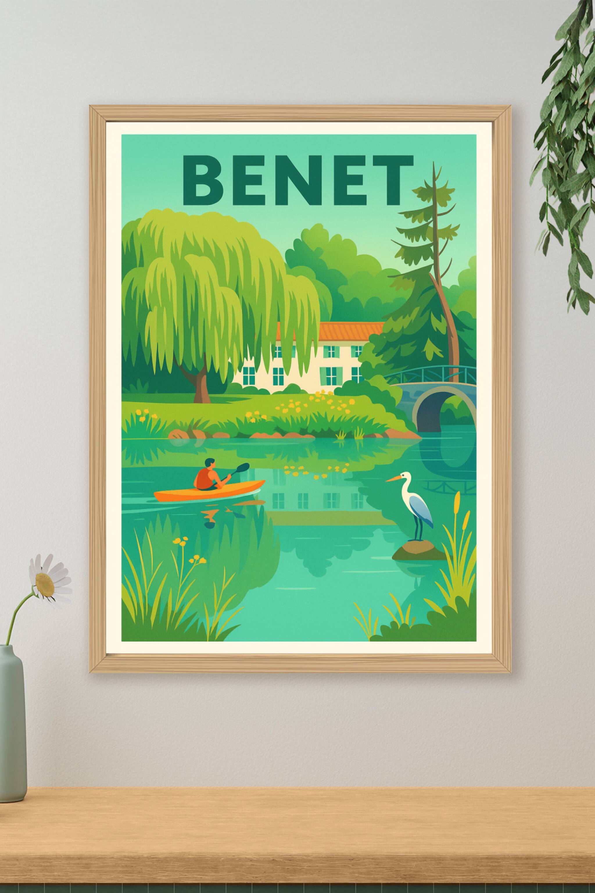 Affiche de Benet - Escapade paisible au cœur de la nature