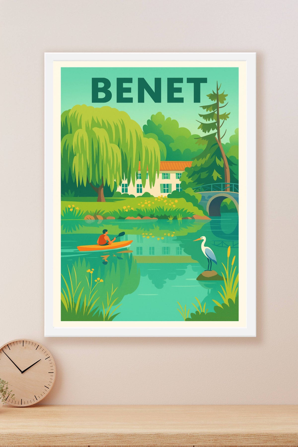 Affiche de Benet - Escapade paisible au cœur de la nature