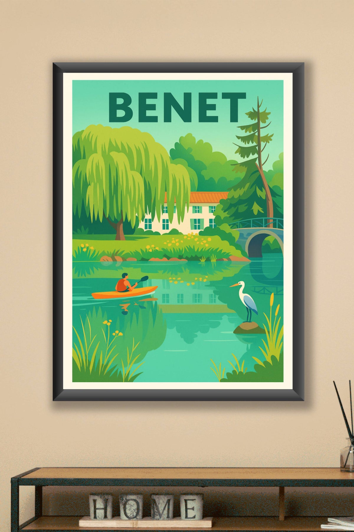 Affiche de Benet - Escapade paisible au cœur de la nature