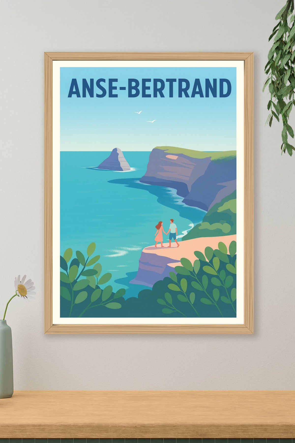 Affiche de Anse-Bertrand - L'évasion romantique au bout des falaises