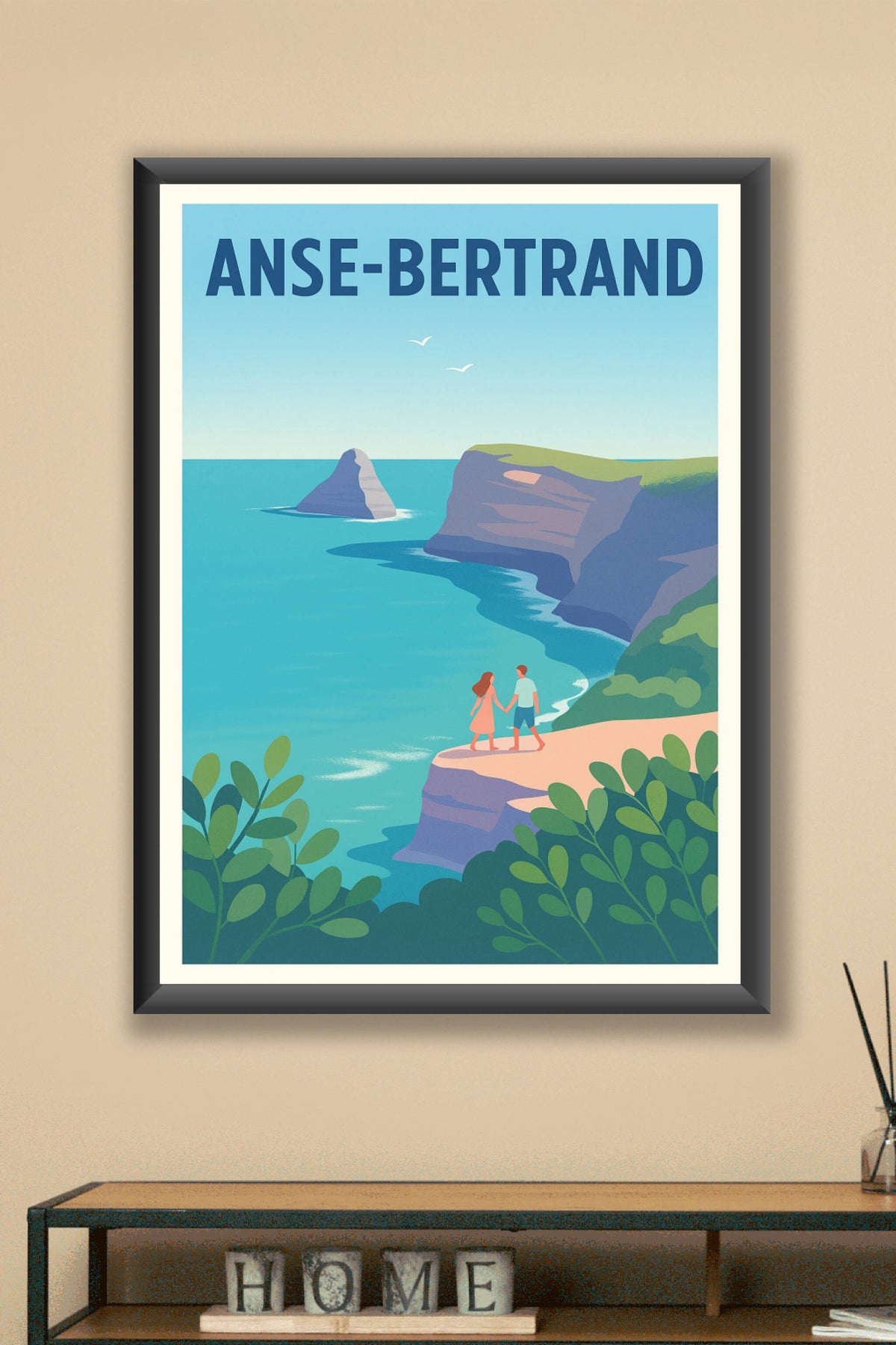 Affiche de Anse-Bertrand - L'évasion romantique au bout des falaises