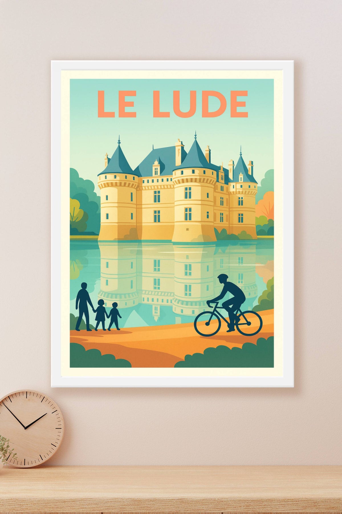 Affiche de Le Lude - Charme et élégance du château Renaissance