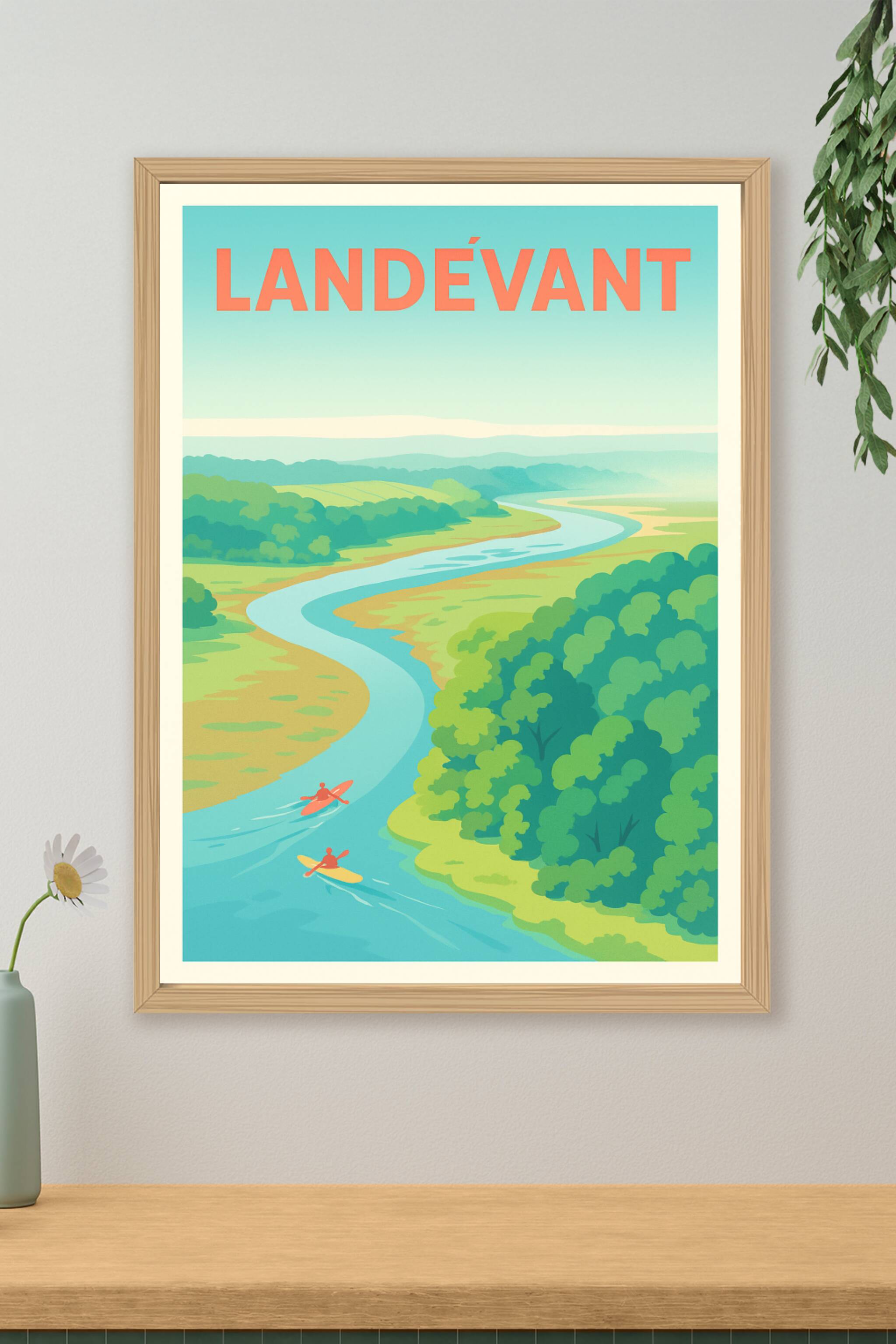 Affiche de Landévant - Évasion et nature au fil de l'eau