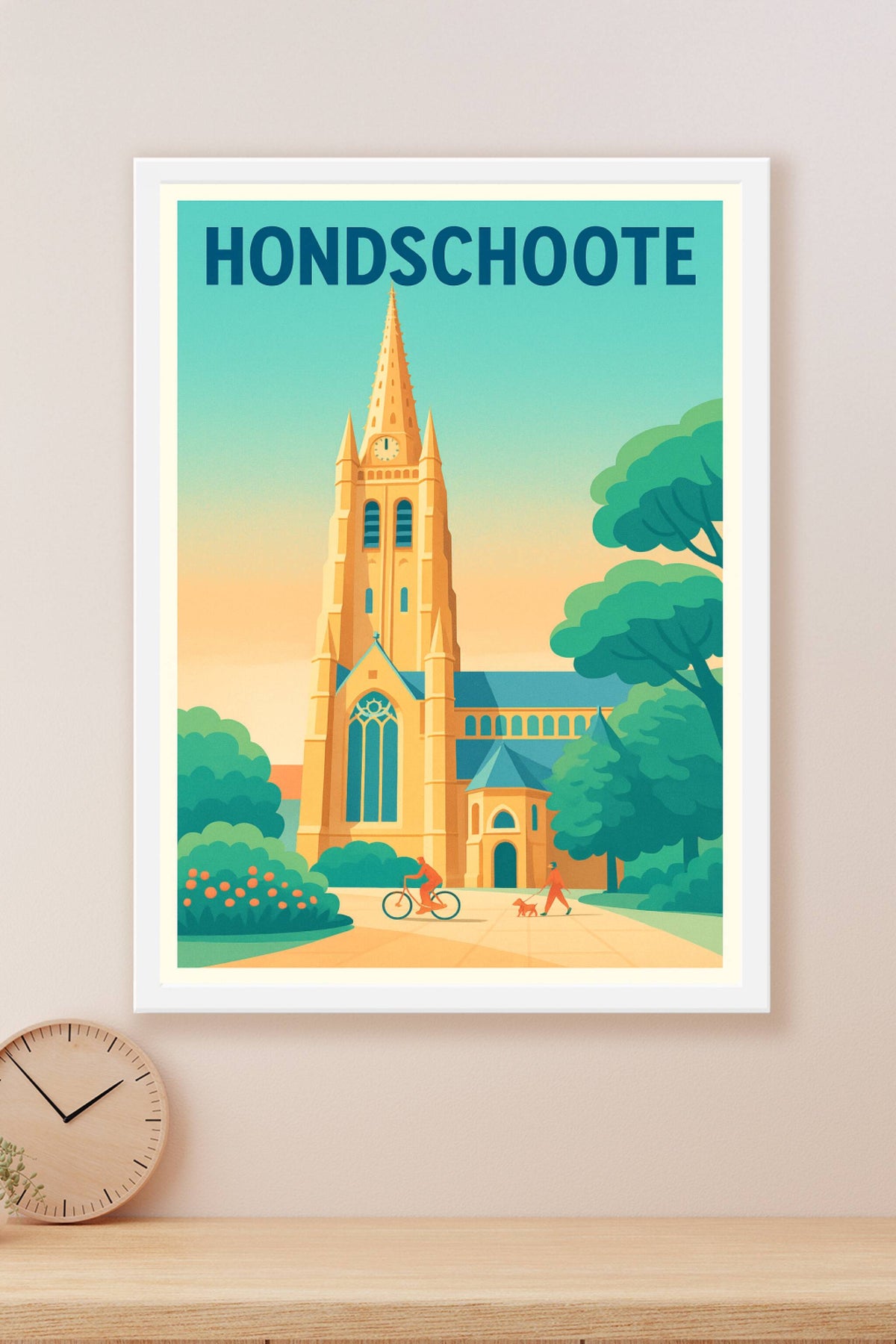 Affiche de Hondschoote - Charme et histoire au cœur du village