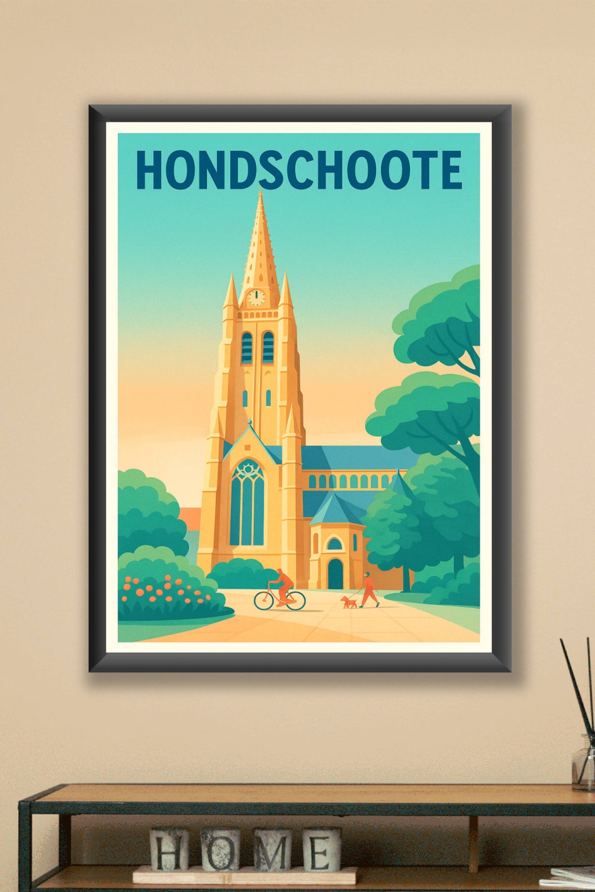 Affiche de Hondschoote - Charme et histoire au cœur du village