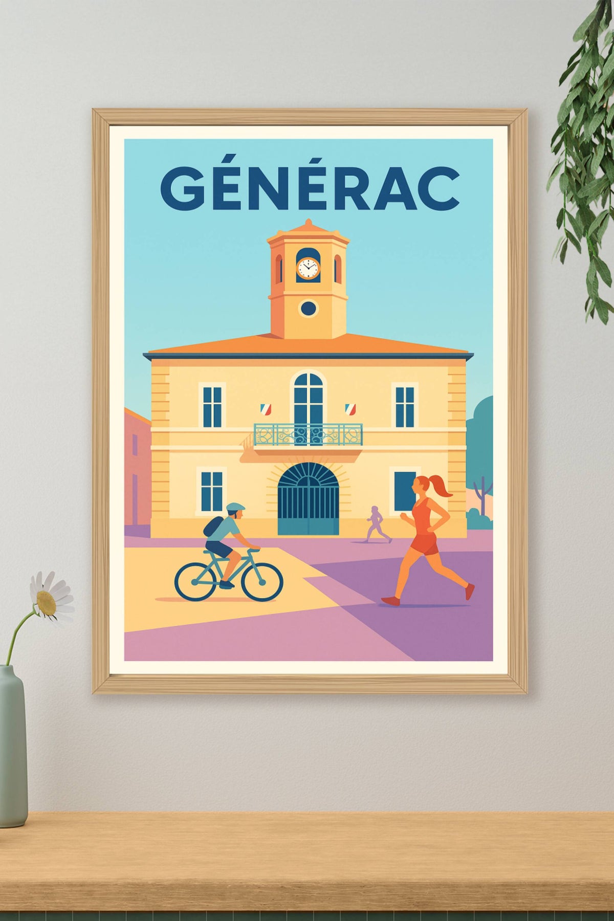 Affiche de Générac - Charme et Vitalité en Plein Air