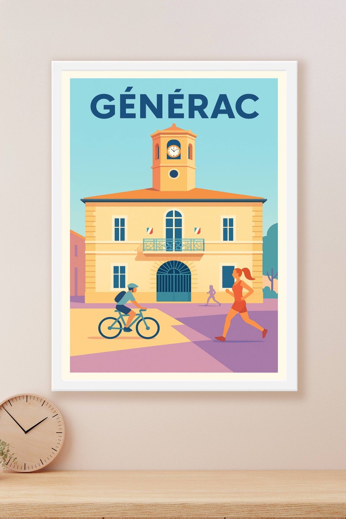 Affiche de Générac - Charme et Vitalité en Plein Air