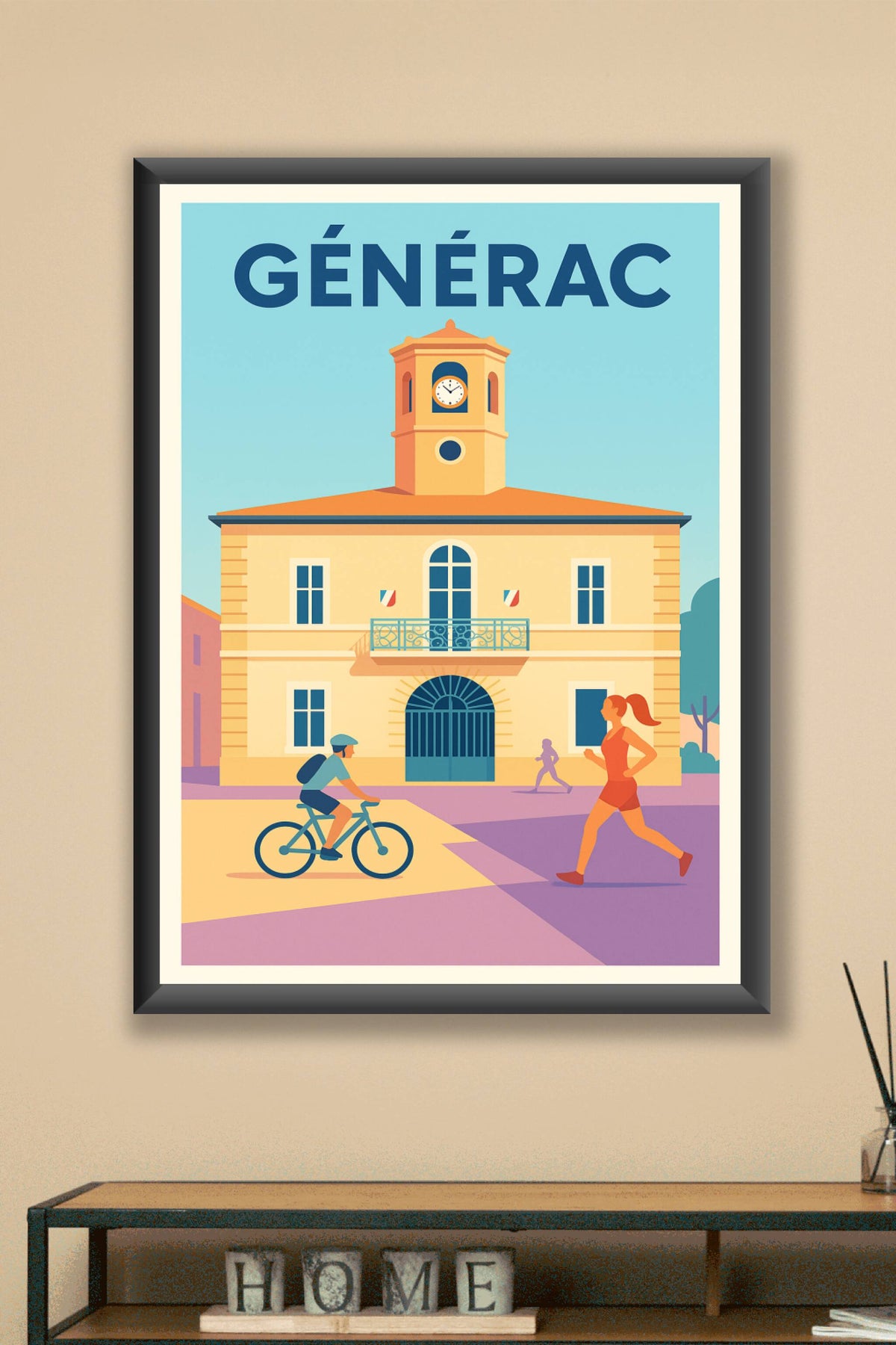 Affiche de Générac - Charme et Vitalité en Plein Air