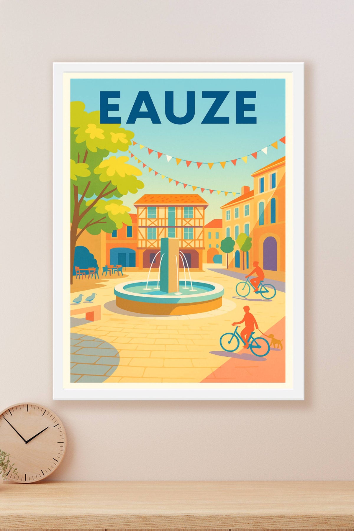 Affiche de Eauze - Charme et douceur de vivre en Gascogne