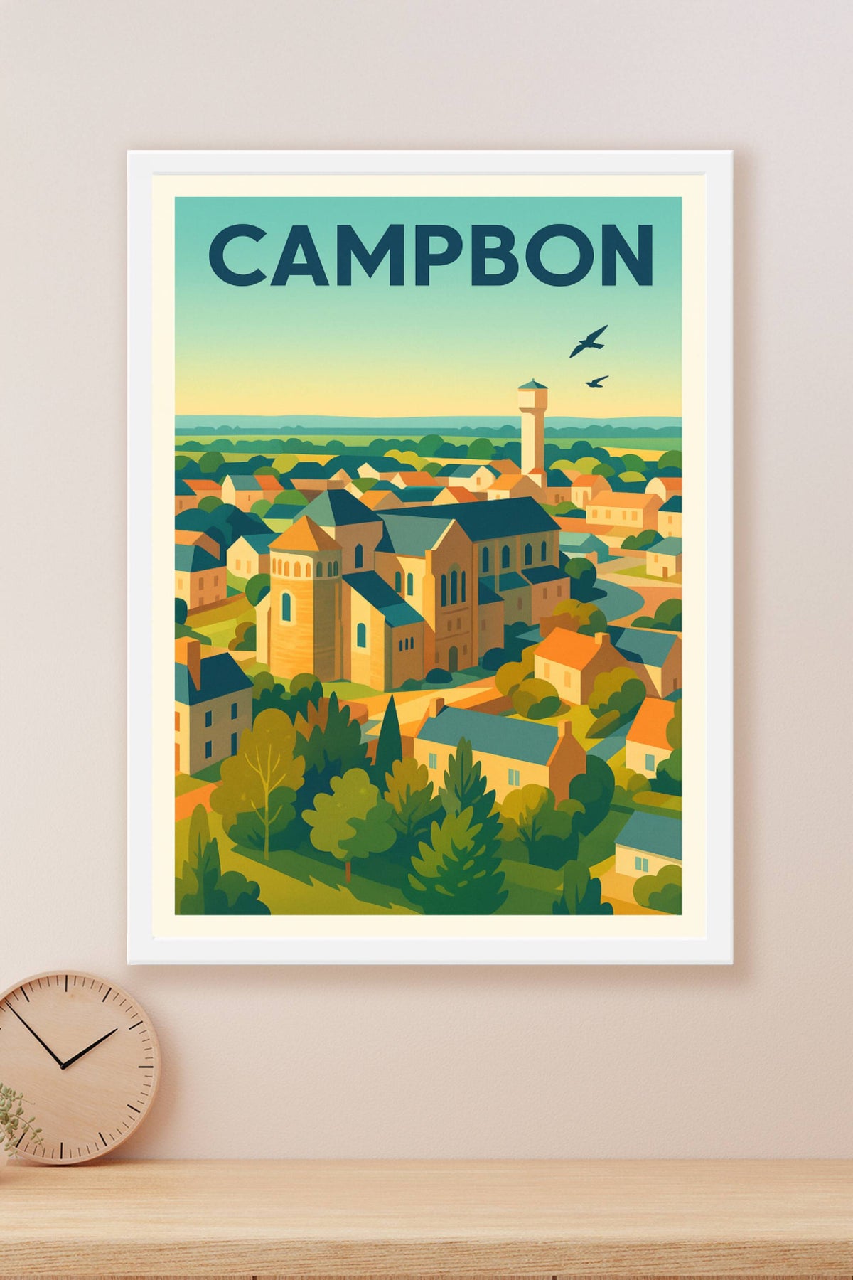 Affiche de Campbon - Élégance et charme d'un village breton