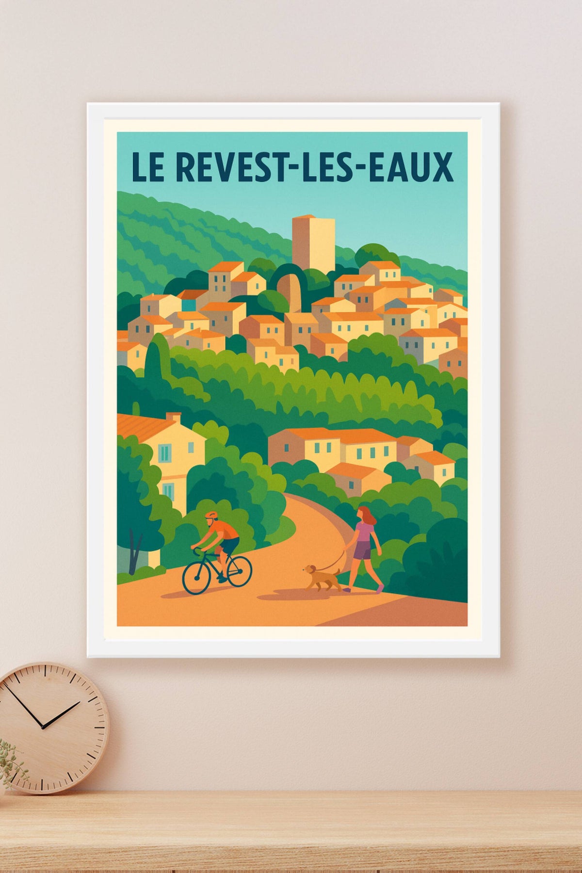 Affiche de Le Revest-les-Eaux - Charme et nature en Provence