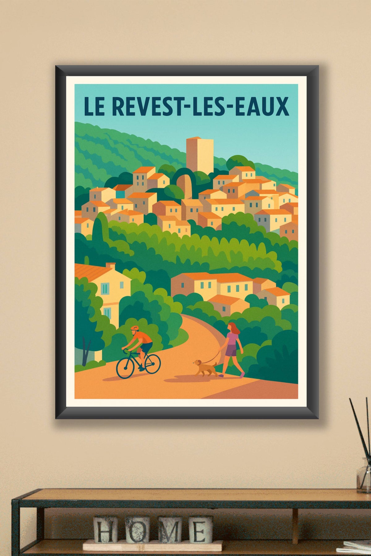 Affiche de Le Revest-les-Eaux - Charme et nature en Provence