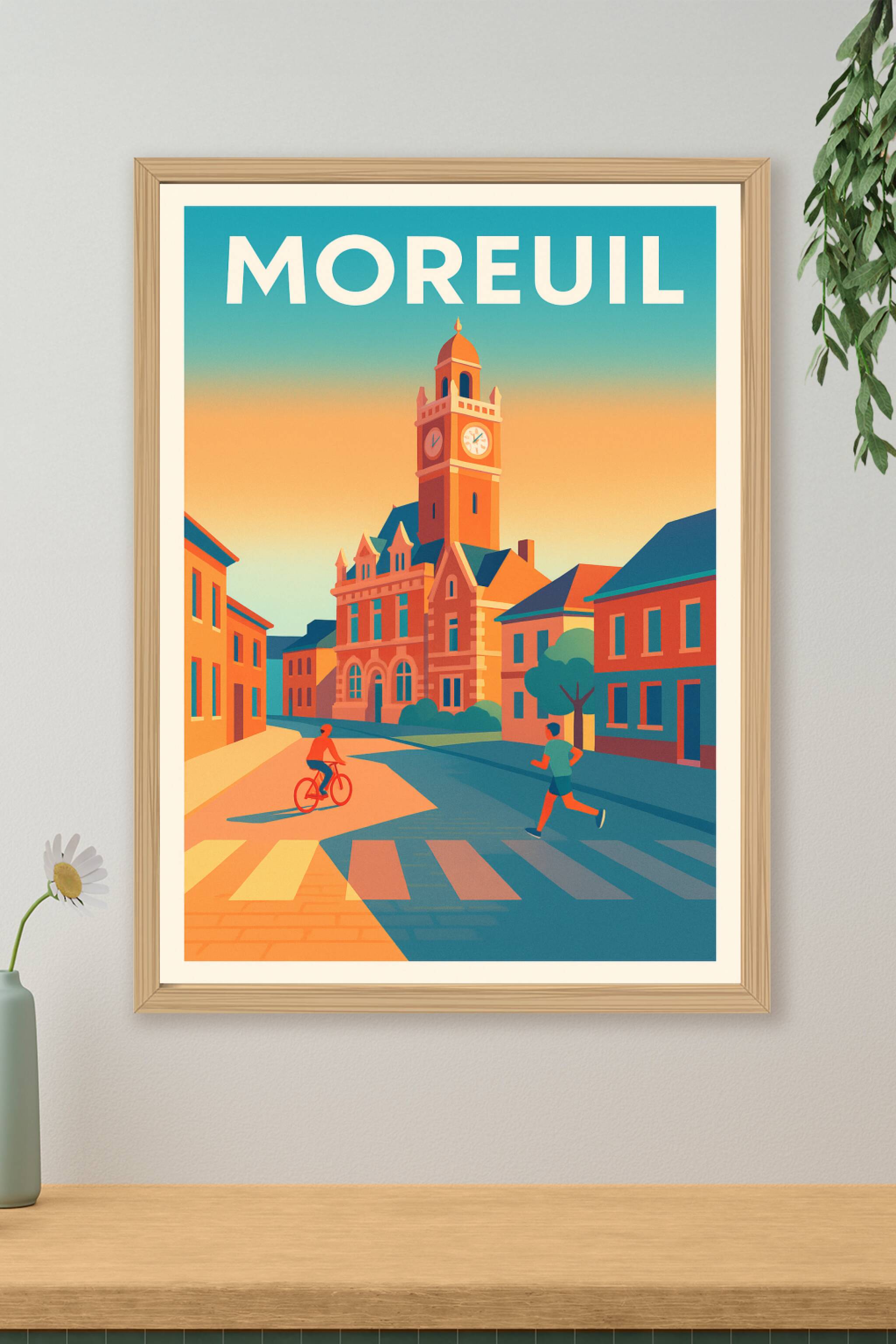 Affiche de Moreuil - Évasion Urbaine et Sérénité au Cœur de la Ville